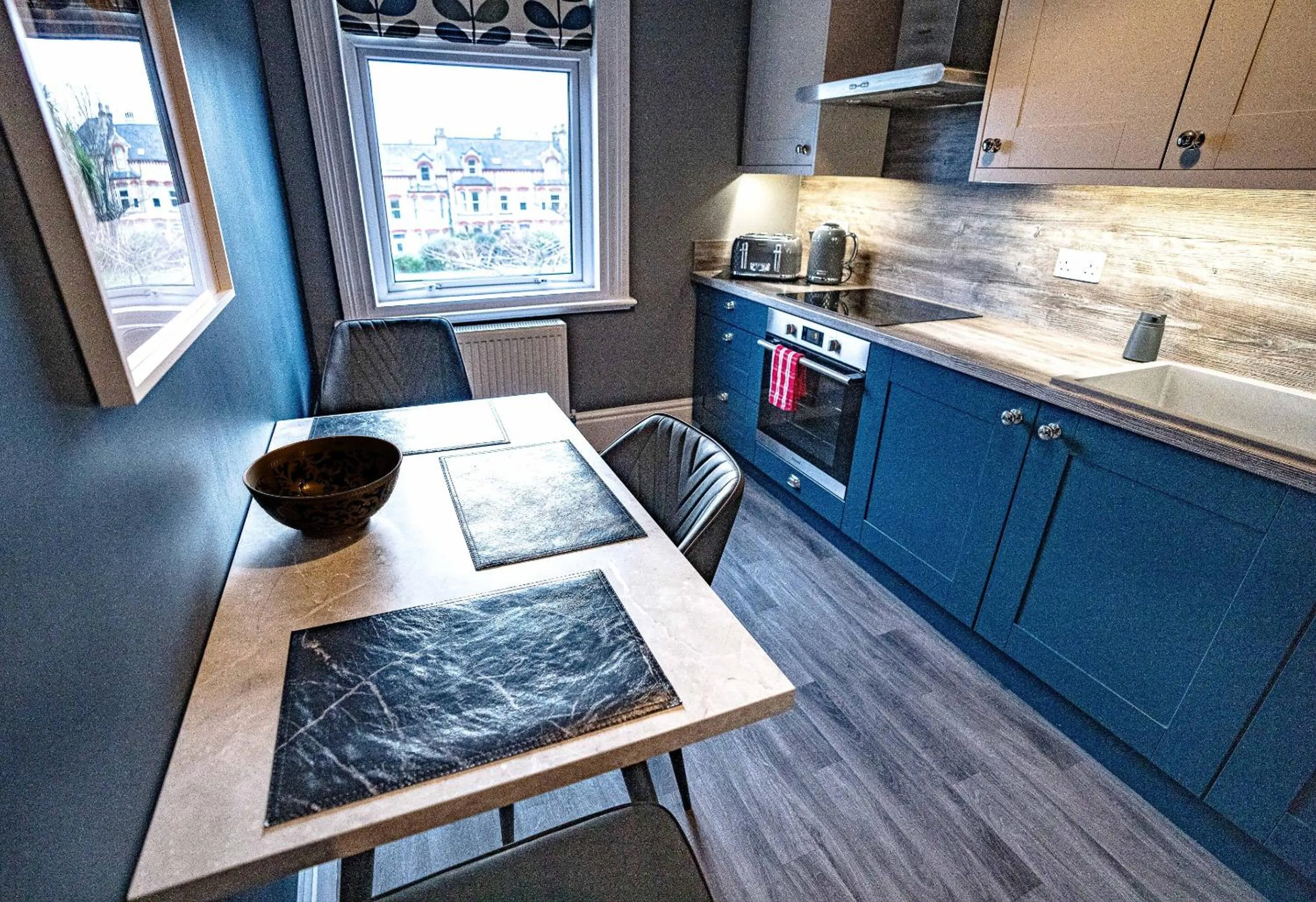 Kitchen or kitchenette in Amadeus Apartments