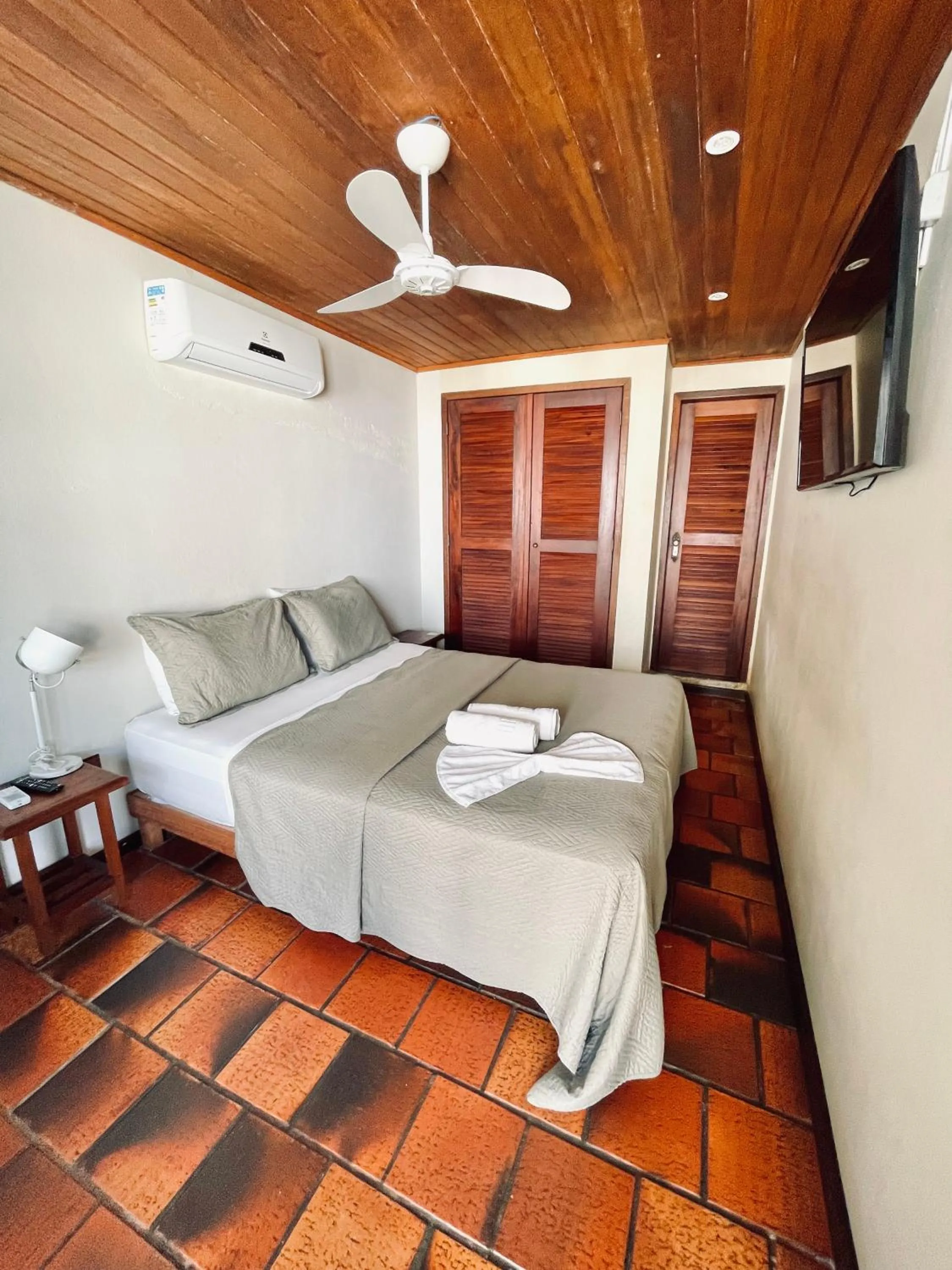 Bed in Orlanova Hotel