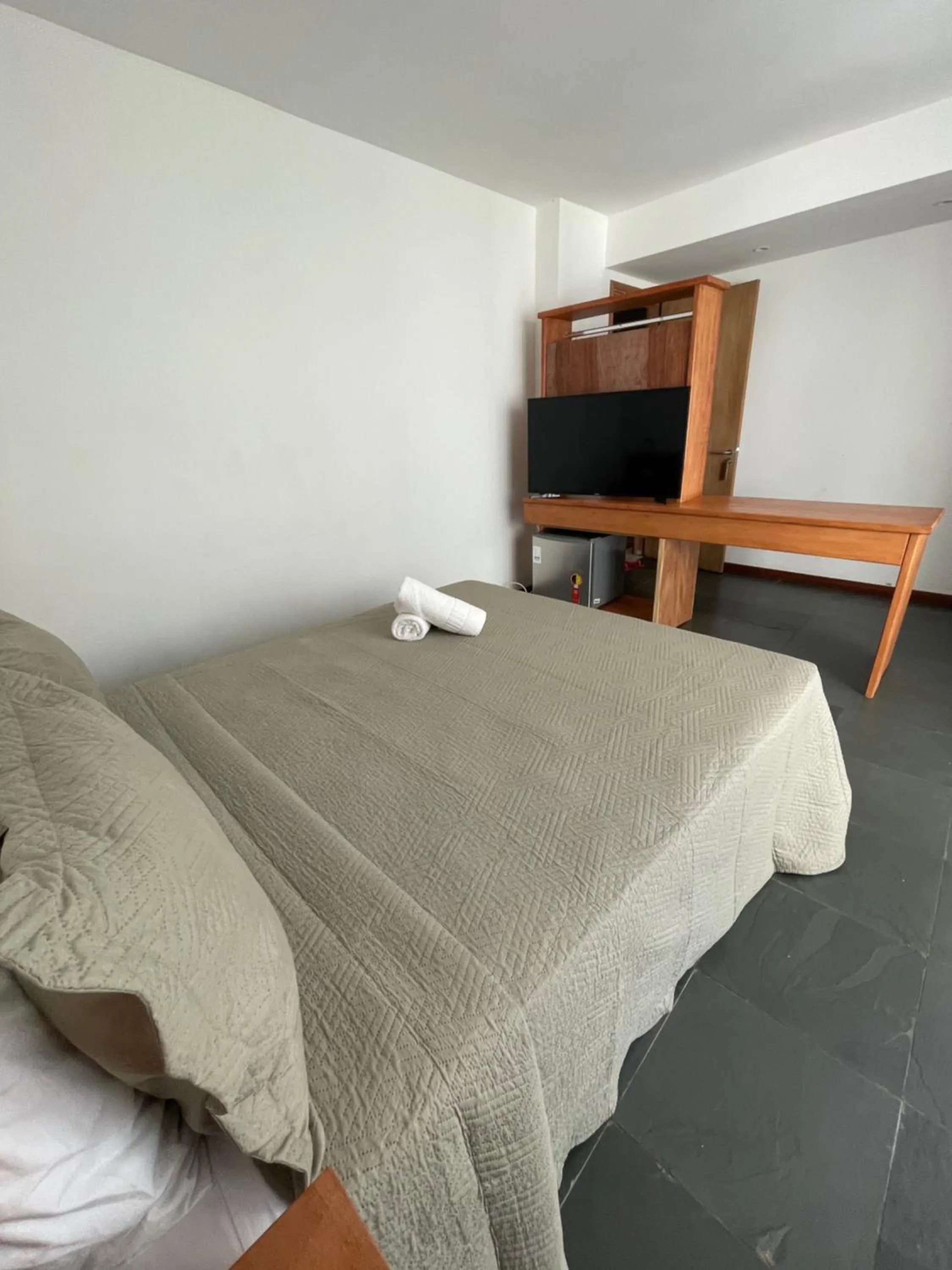 Bed in Orlanova Hotel