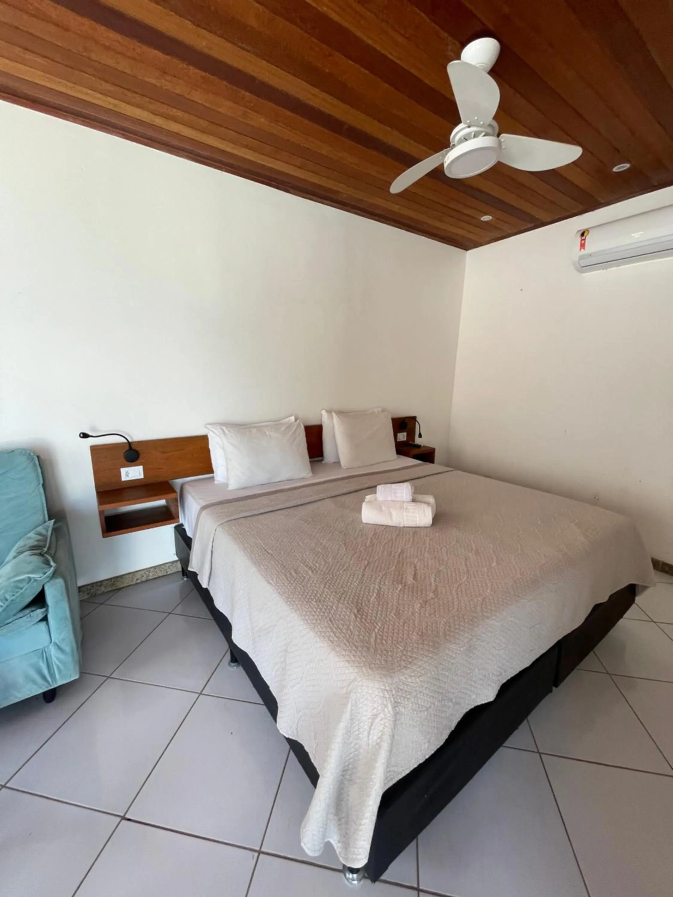 Bed in Orlanova Hotel