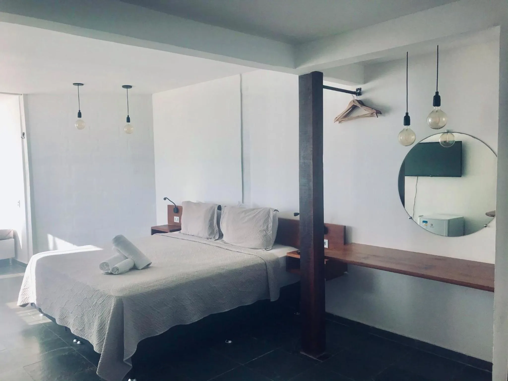 Photo of the whole room, Bed in Orlanova Hotel