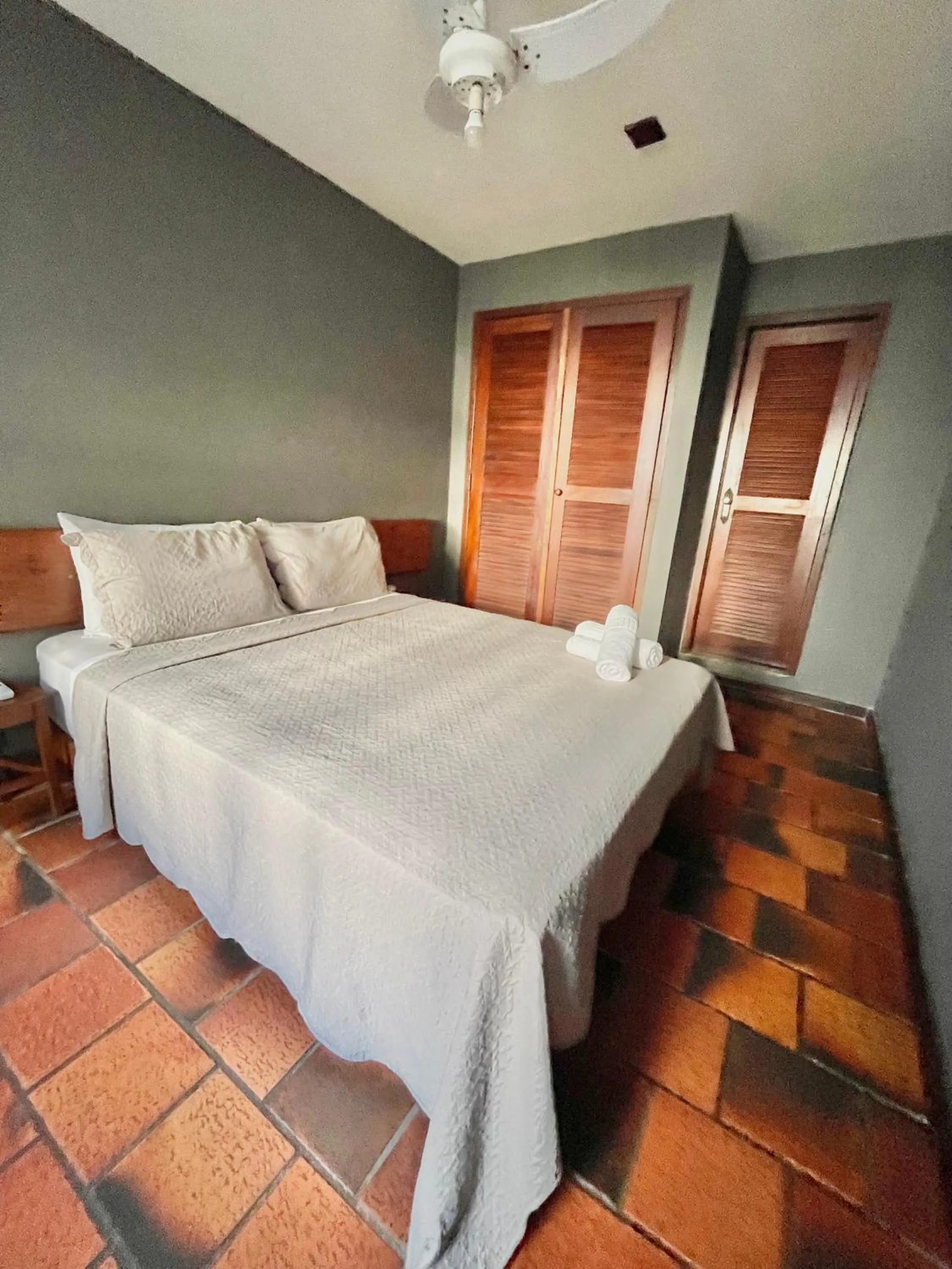 Bed in Orlanova Hotel