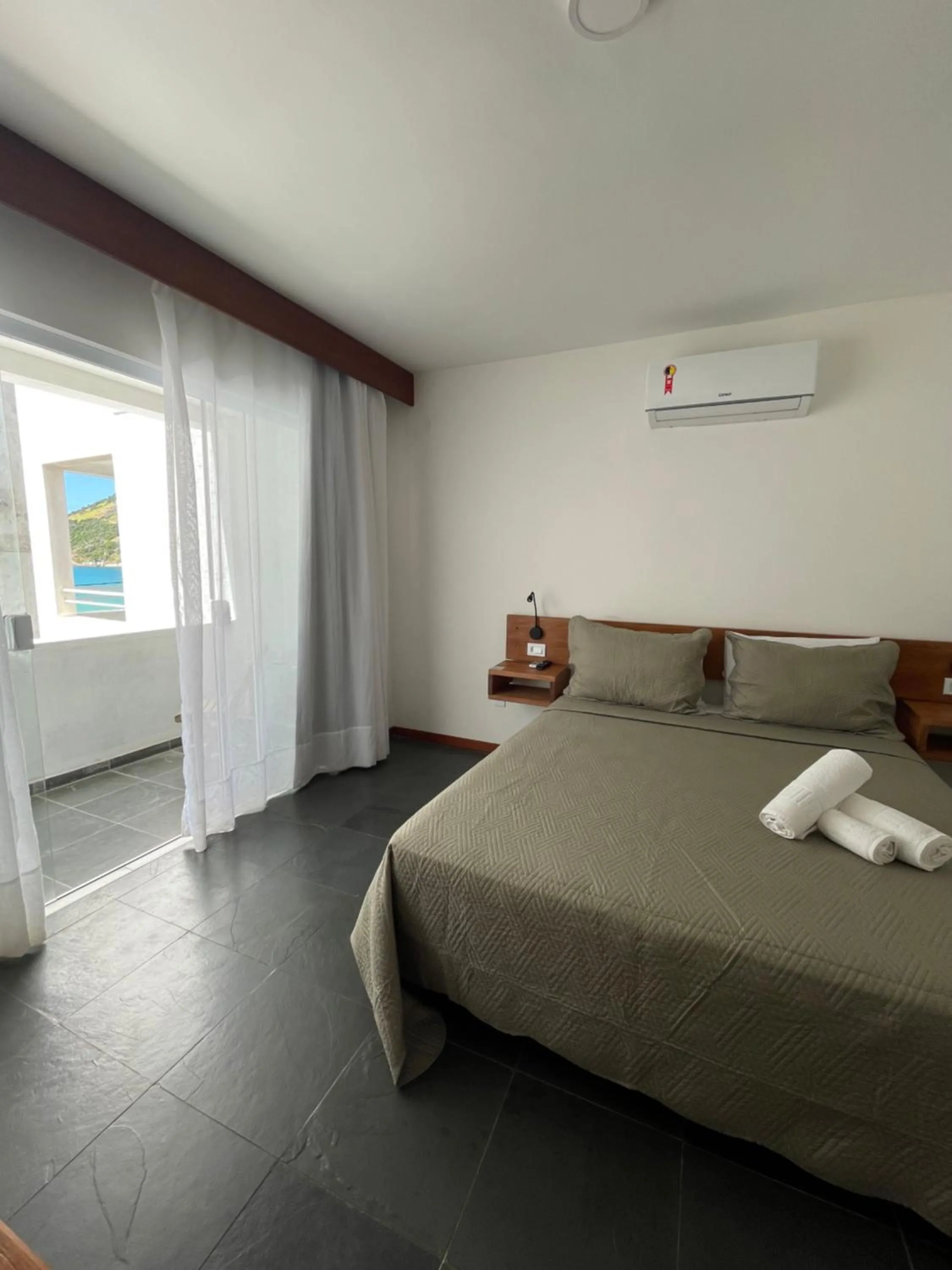 Bed in Orlanova Hotel