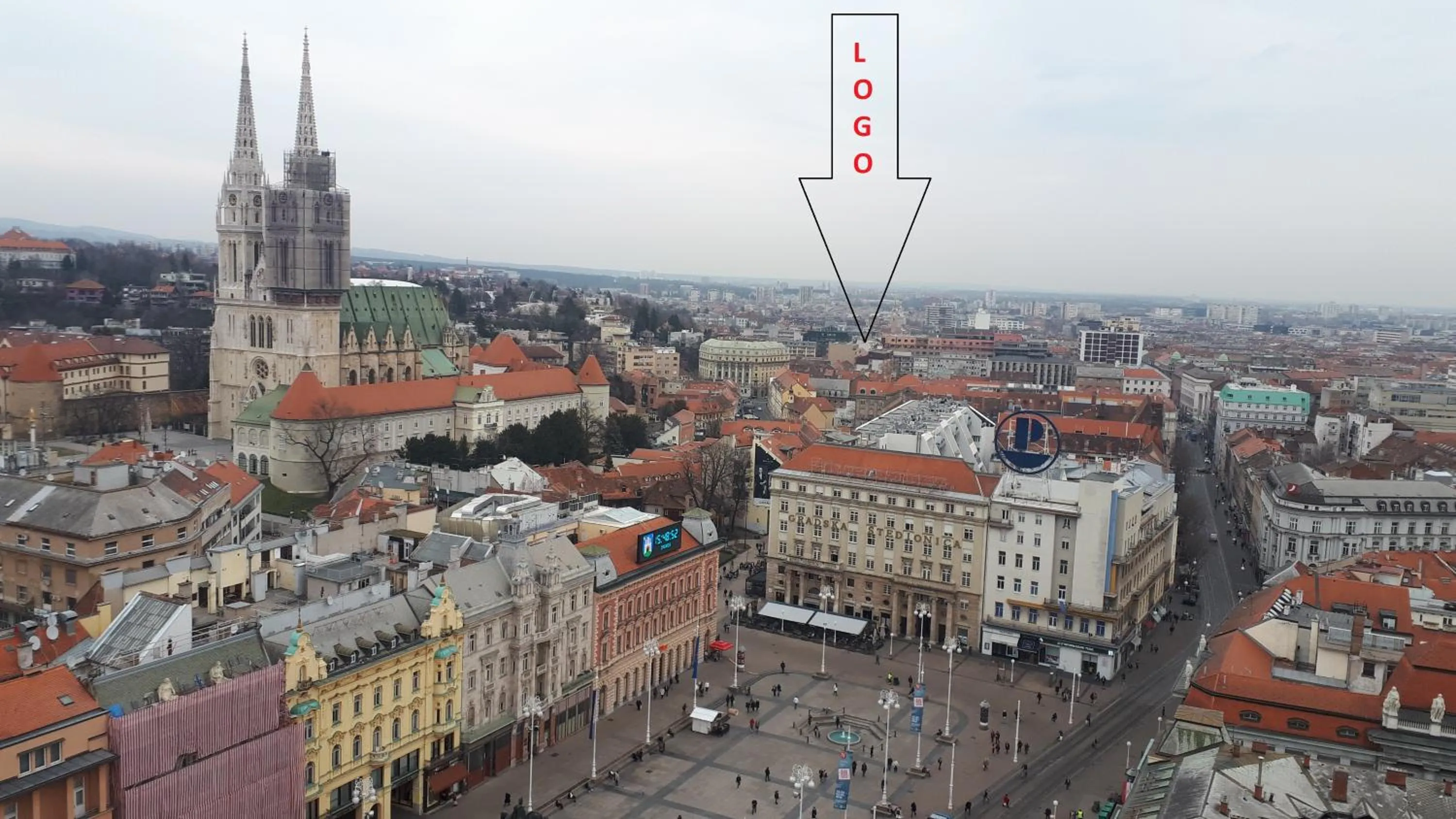 Logo apartments 5 min walk to main square