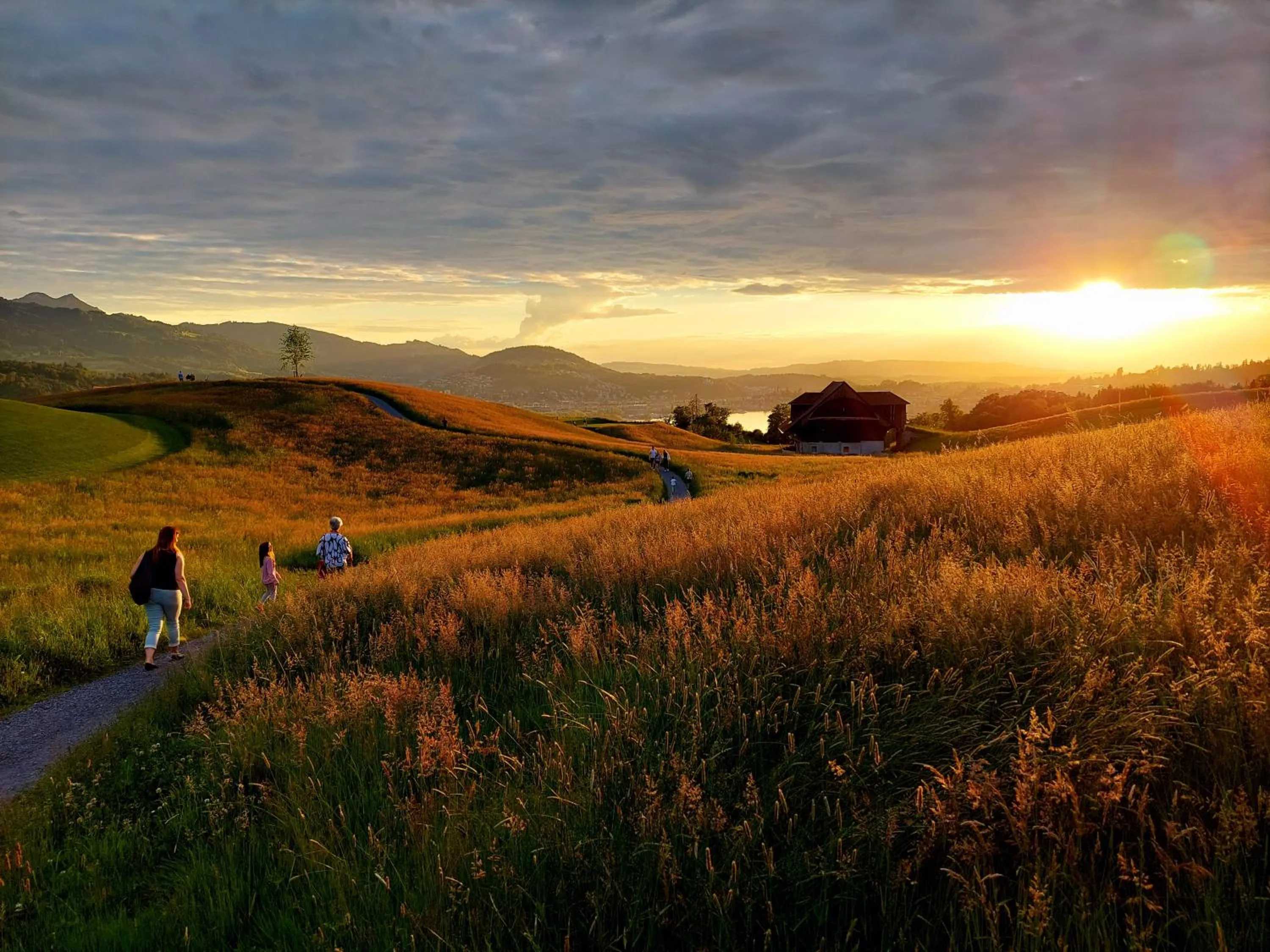 BBQ facilities in Gasthaus Badhof - Golfhotel
