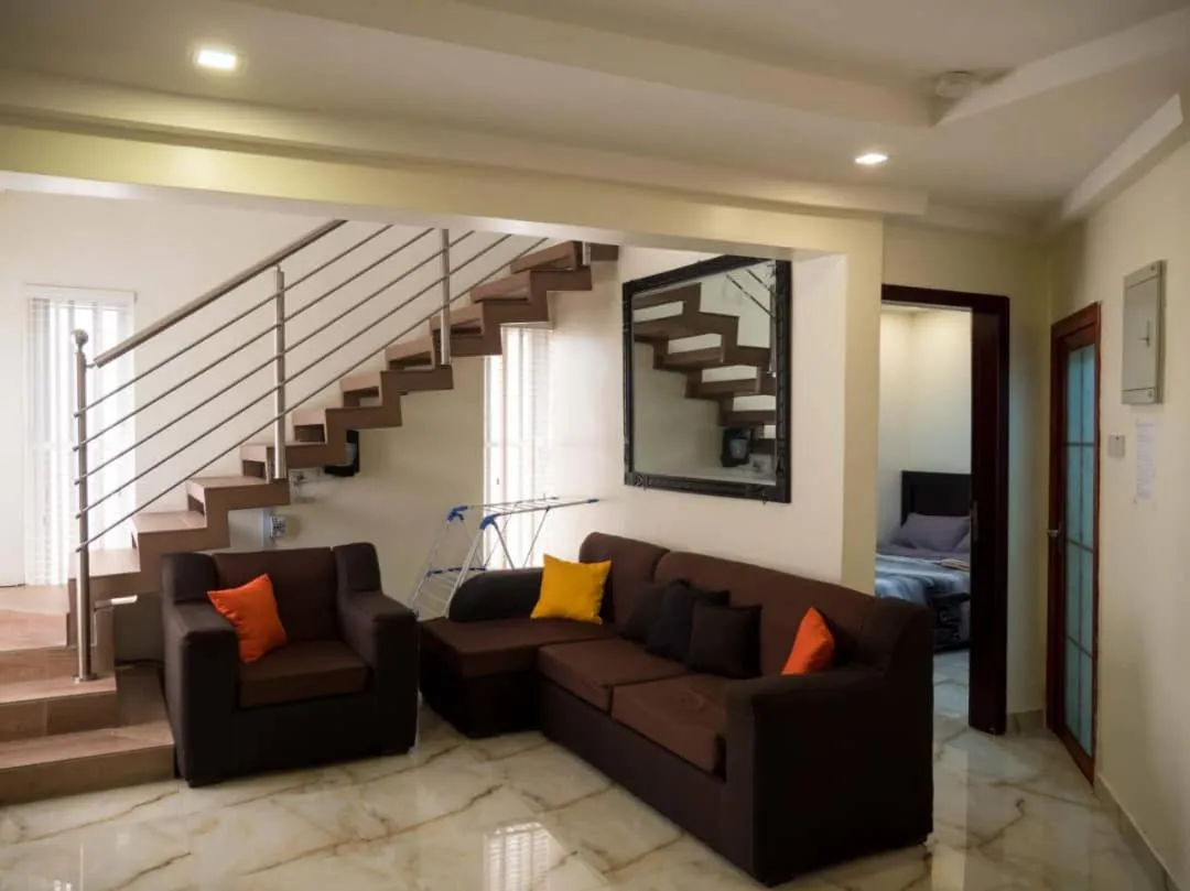 Living room in Zion Place
