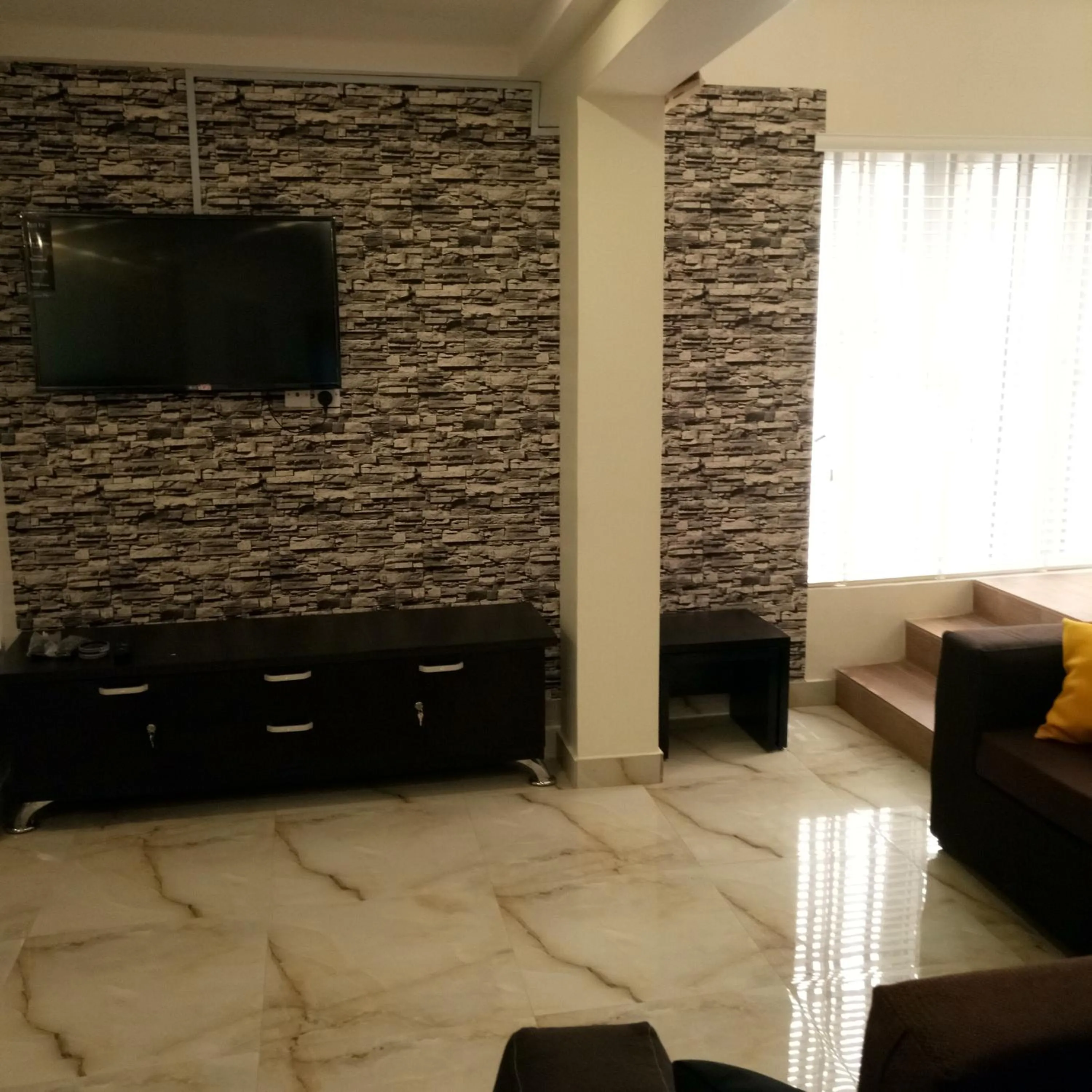 Living room in Zion Place