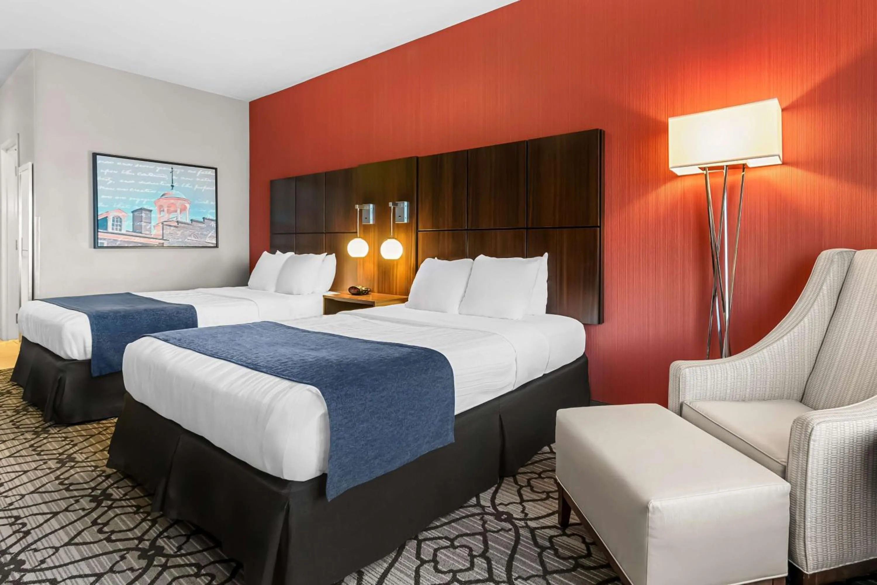 Bedroom, Bed in Best Western Gettysburg