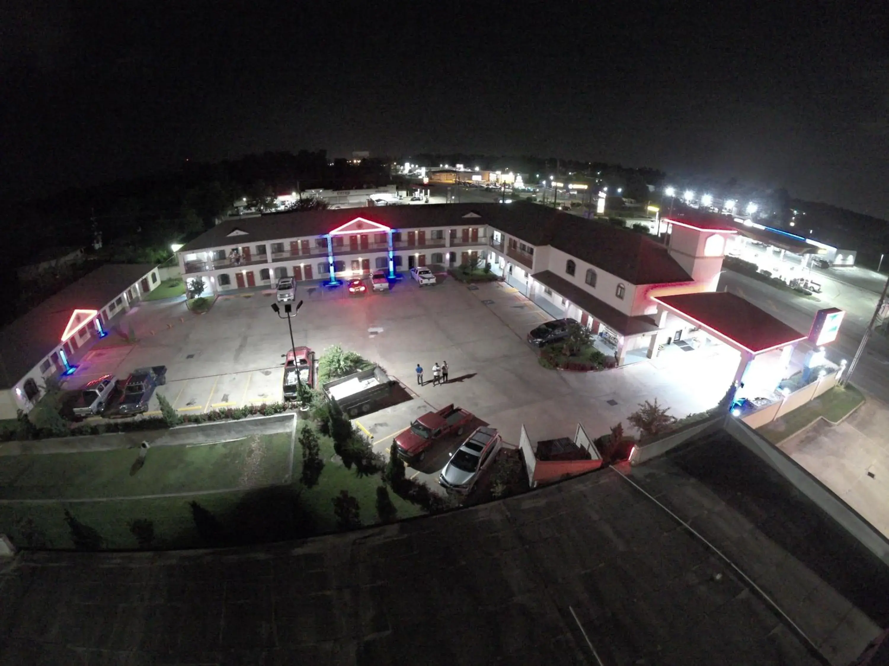 Bird's eye view, Bird's-eye View in Scottish Inn and Suites Houston-Jones Road