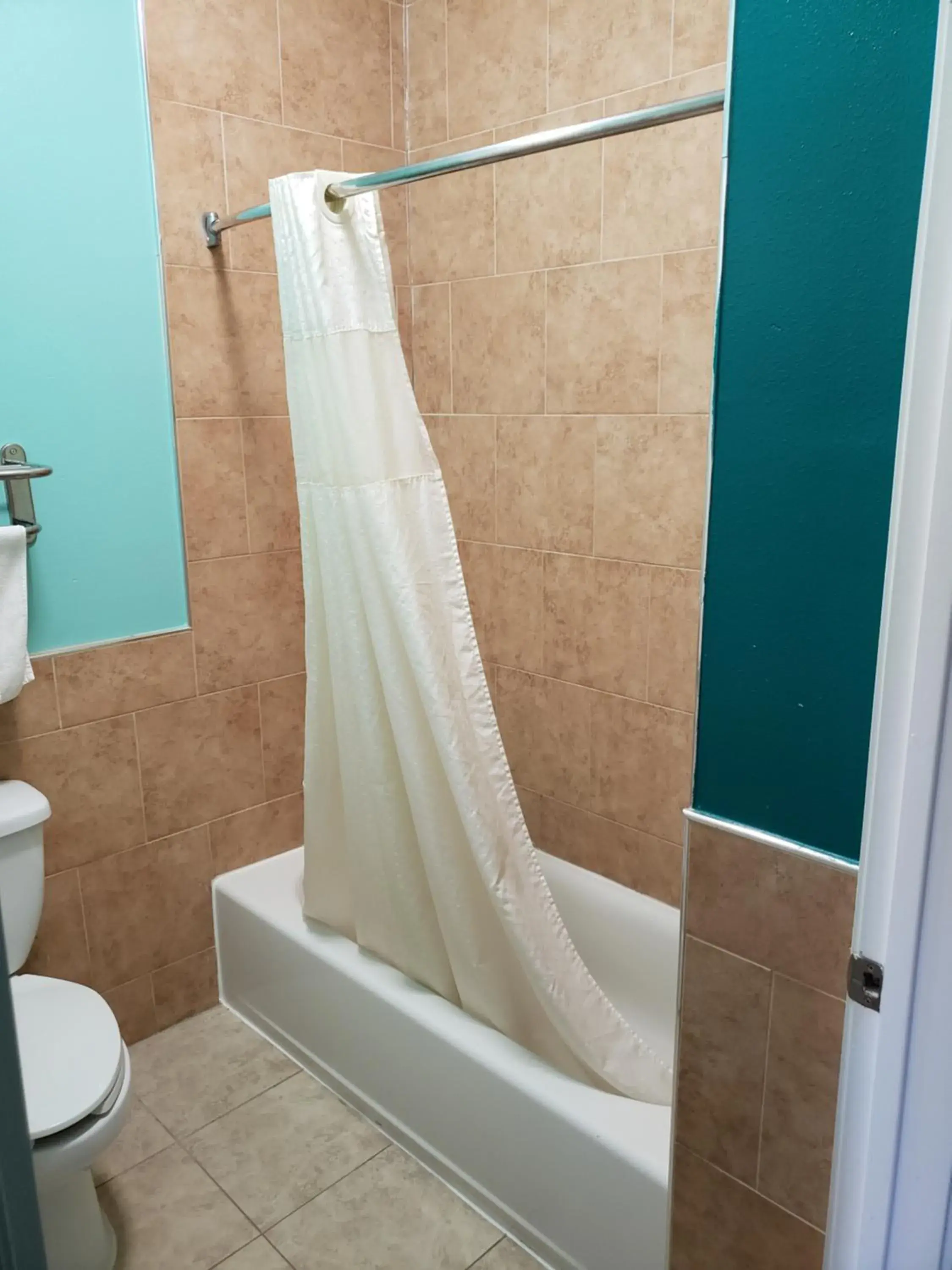 Shower, Bathroom in Scottish Inn and Suites Houston-Jones Road