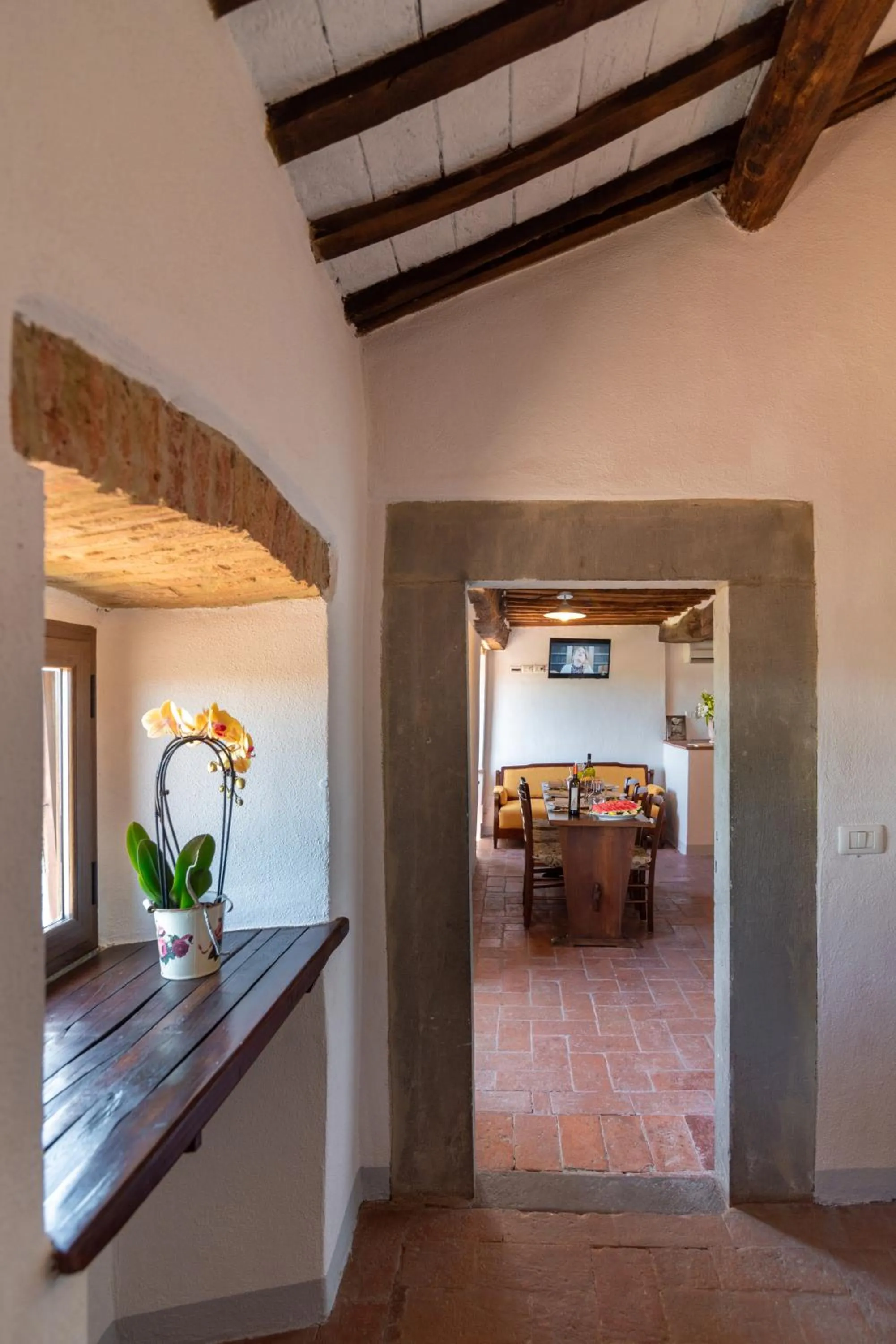 Decorative detail in Monastero San Silvestro