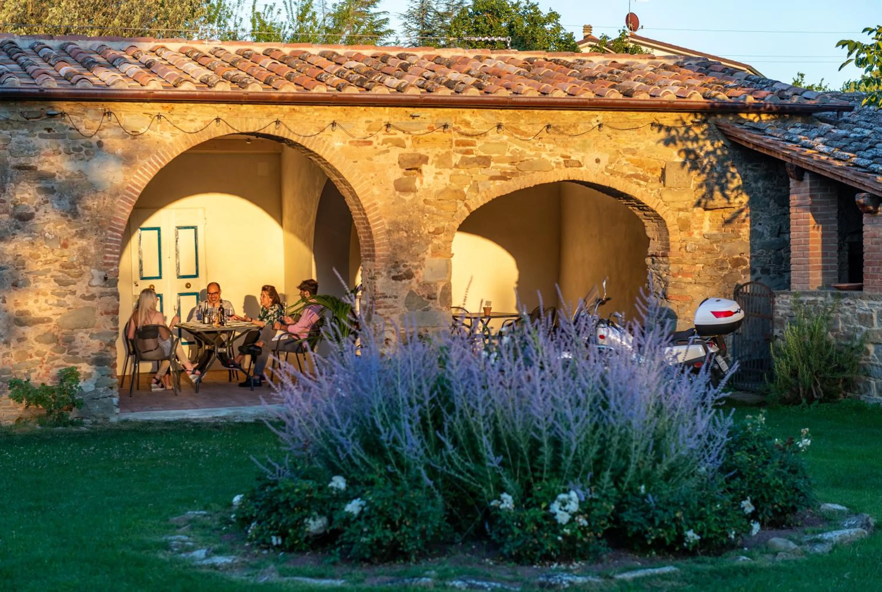 Patio in Monastero San Silvestro