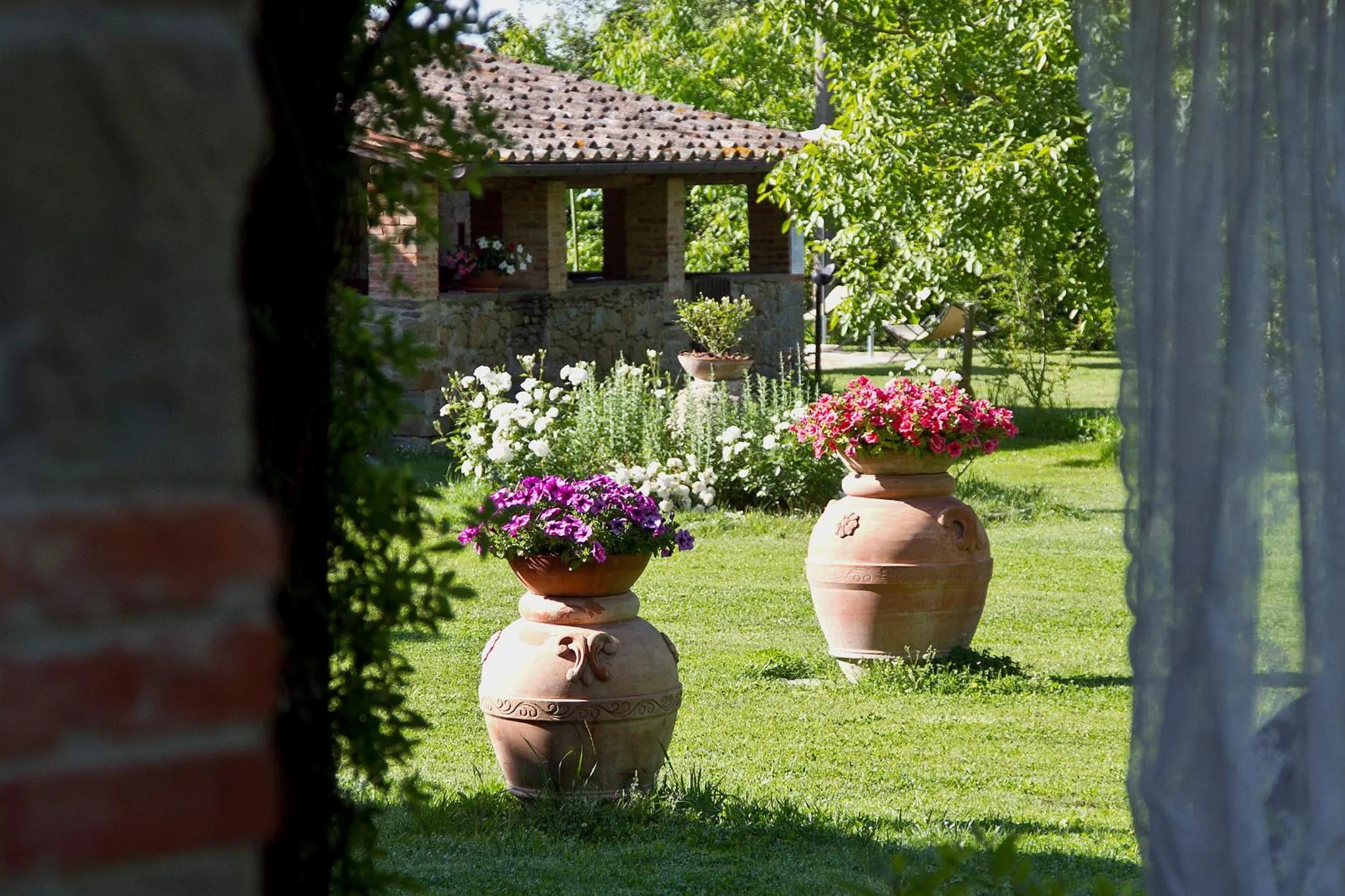 Patio in Monastero San Silvestro