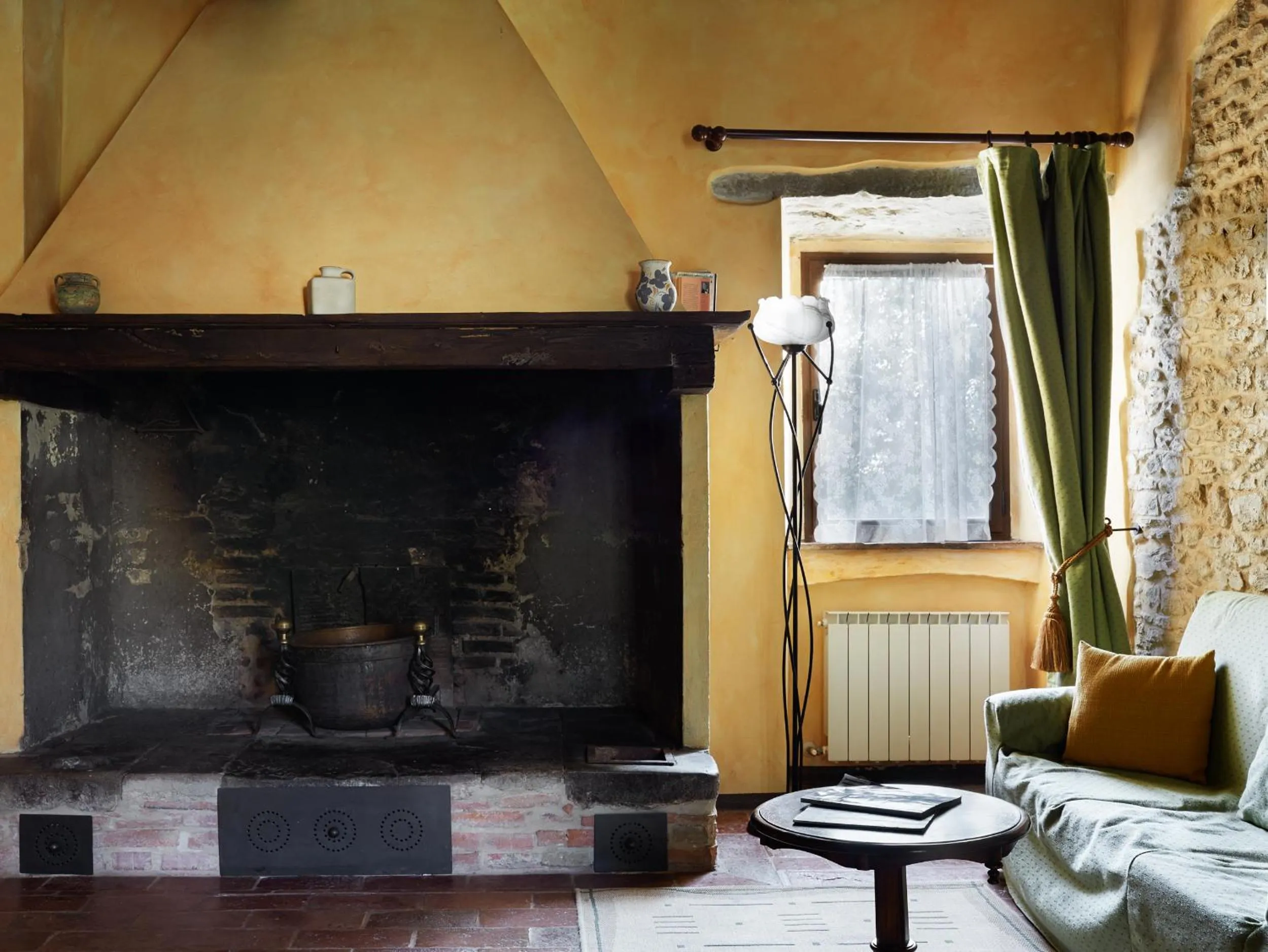 Decorative detail in Monastero San Silvestro