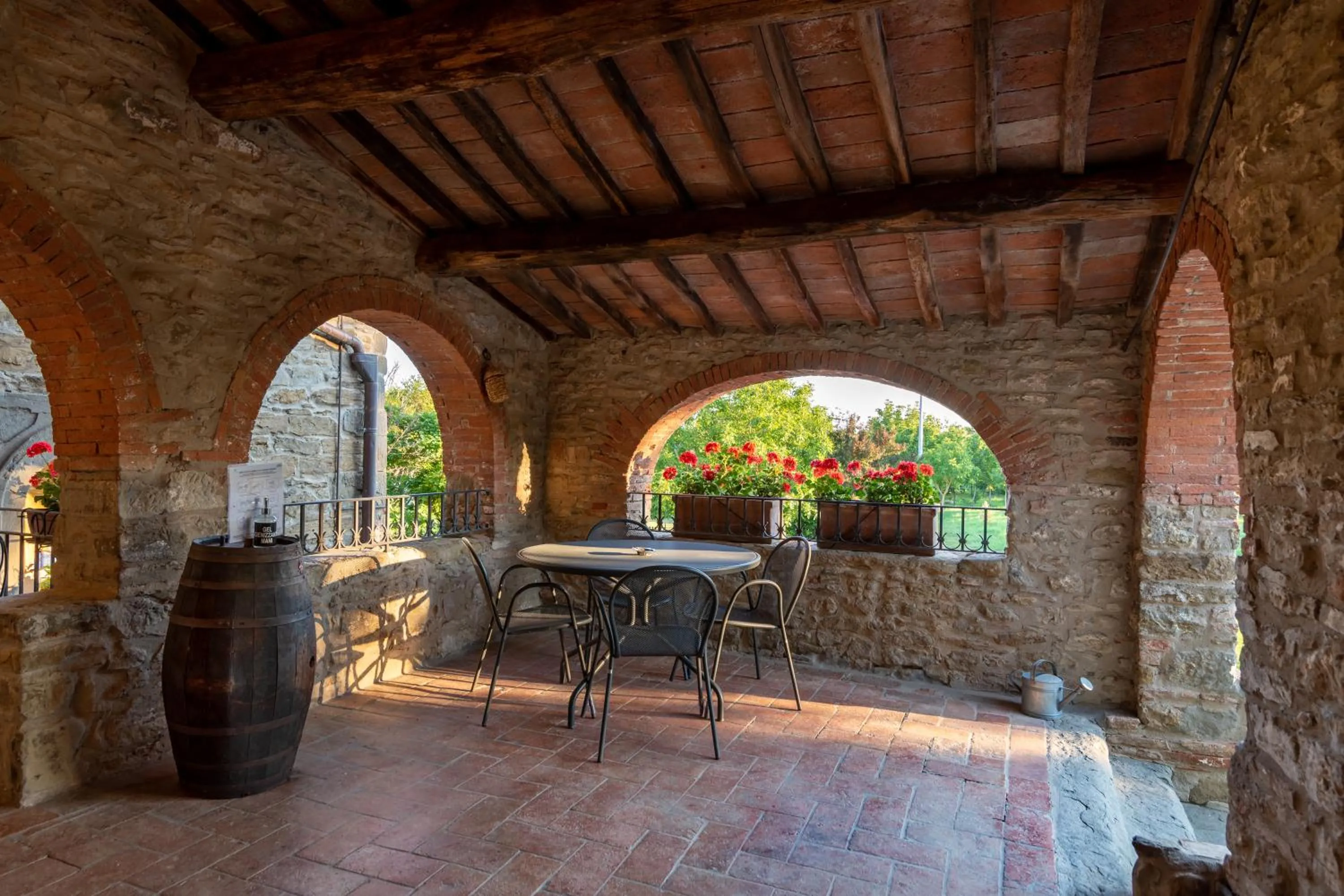 Patio in Monastero San Silvestro
