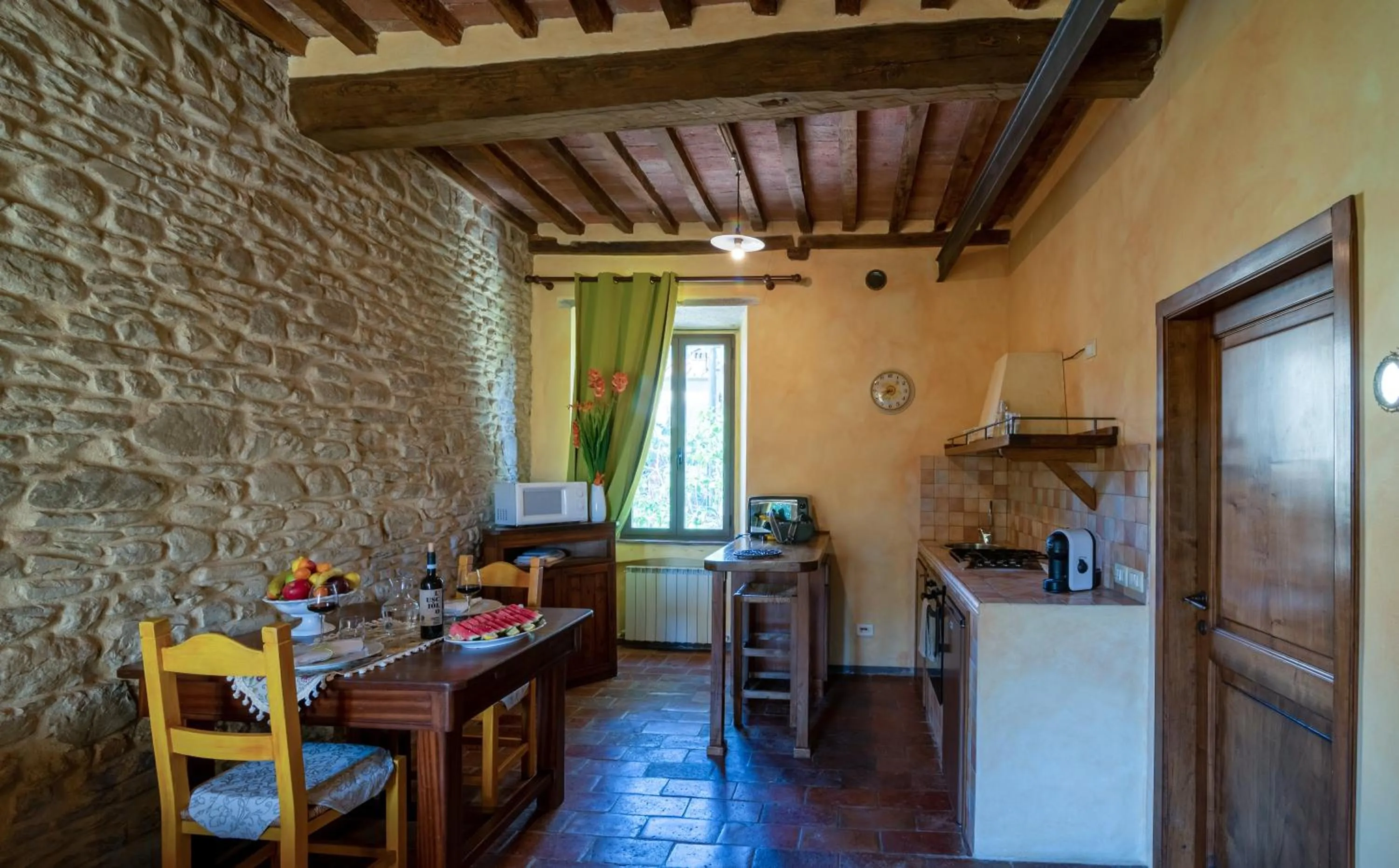 Kitchen or kitchenette in Monastero San Silvestro