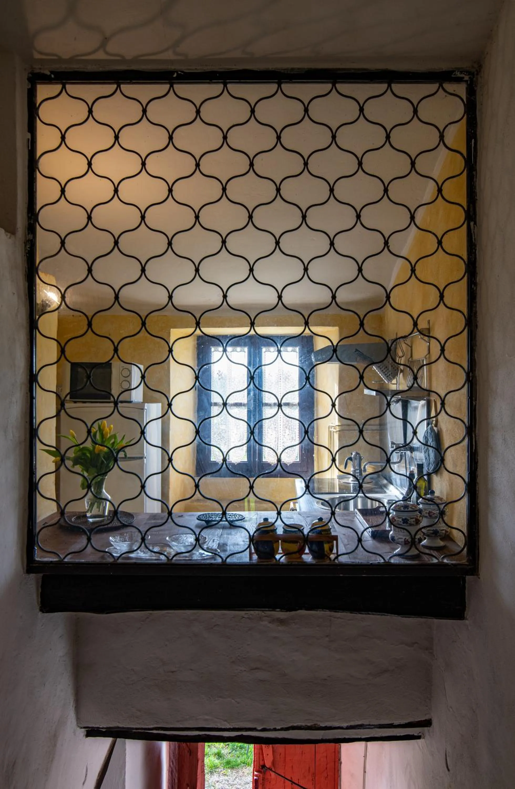 Kitchen or kitchenette in Monastero San Silvestro