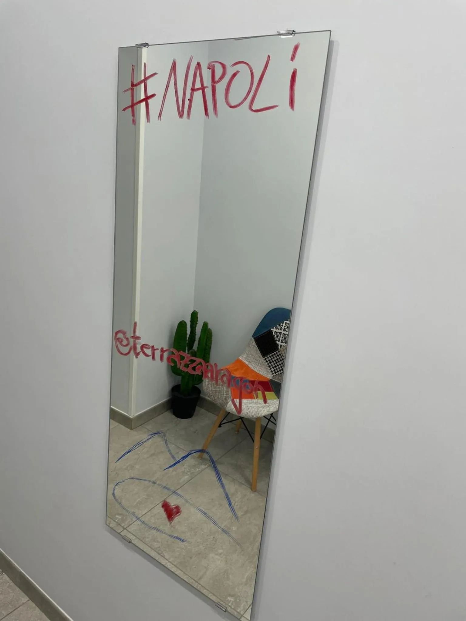 Decorative detail in Terrazza Aragon Room and SPA