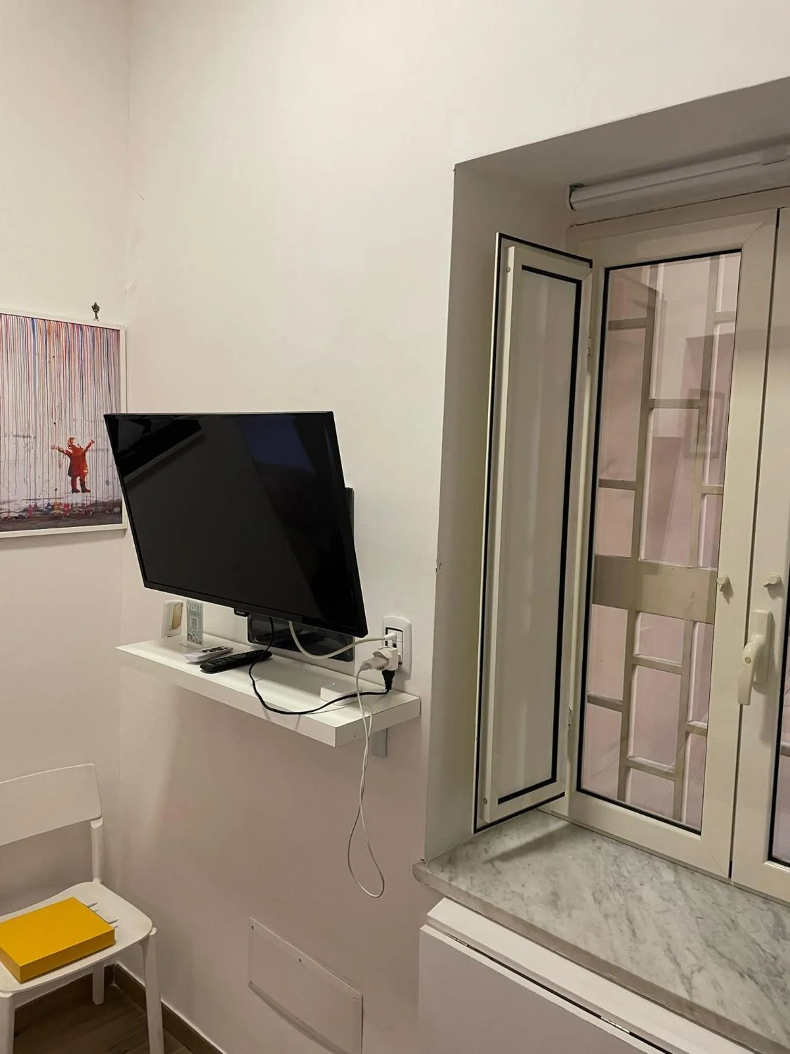 TV and multimedia in Terrazza Aragon Room and SPA