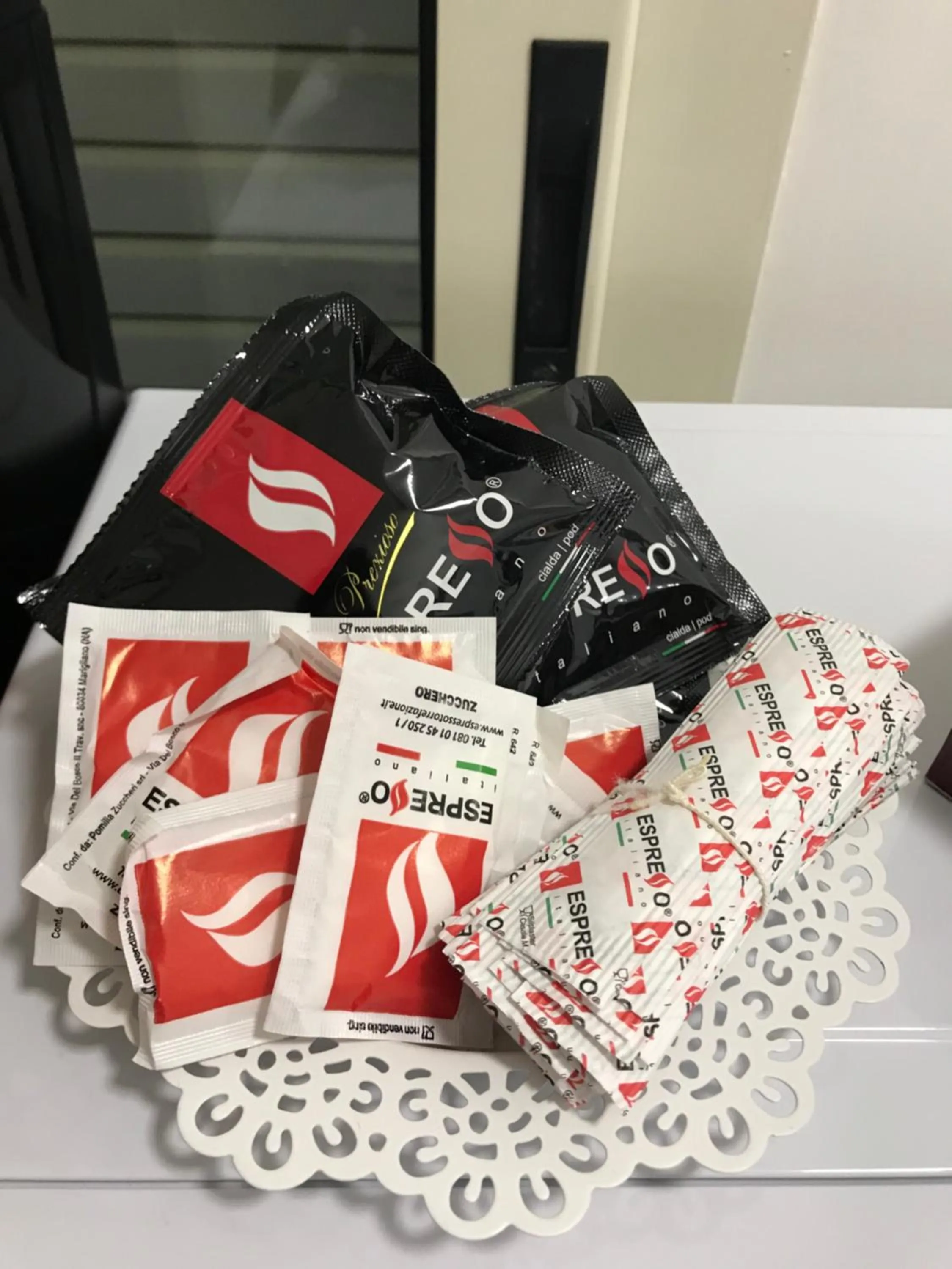 Coffee/tea facilities in Terrazza Aragon Room and SPA