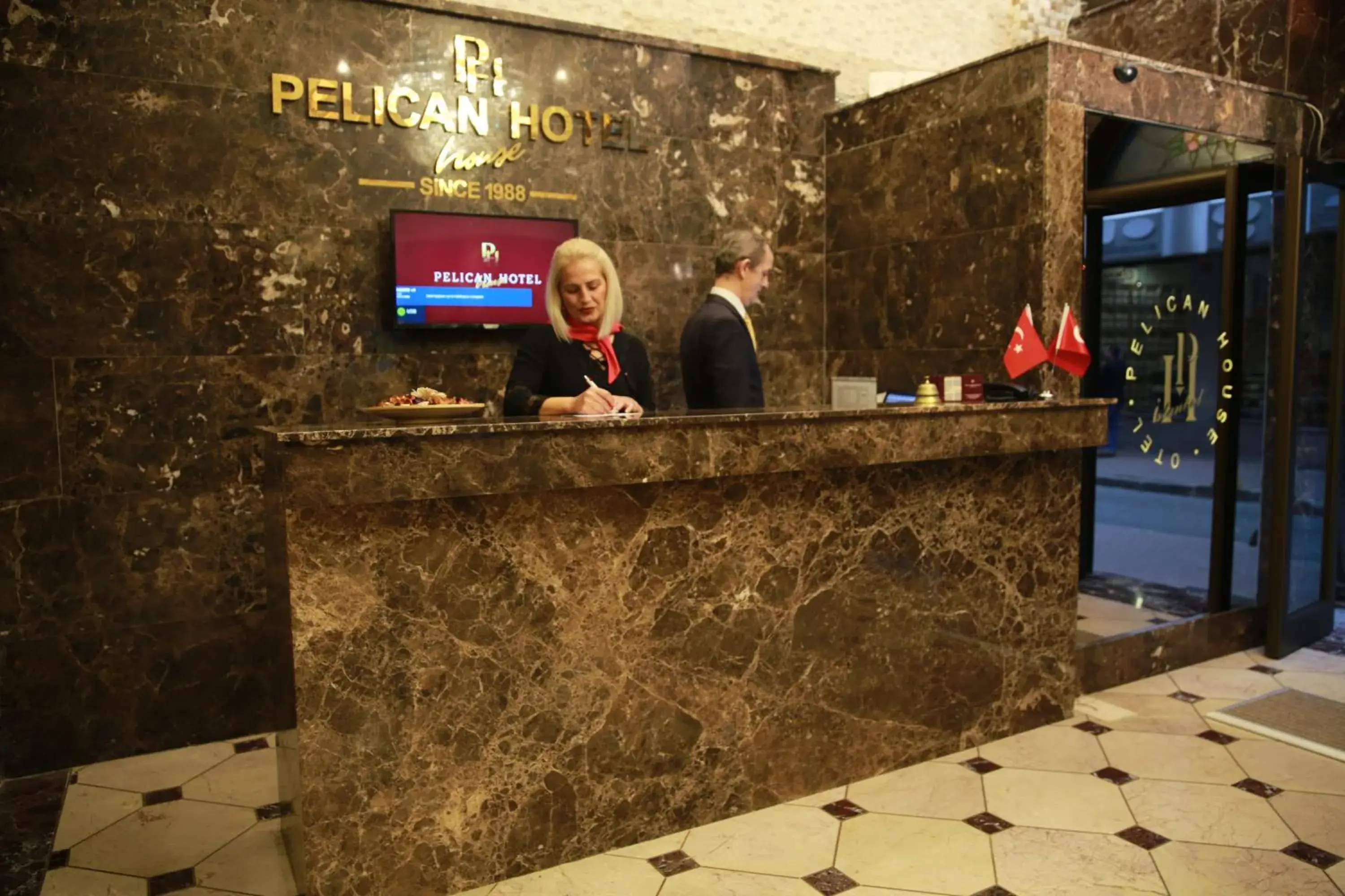Lobby or reception in Pelican House Hotel Lobby or reception in Pelican House Hotel