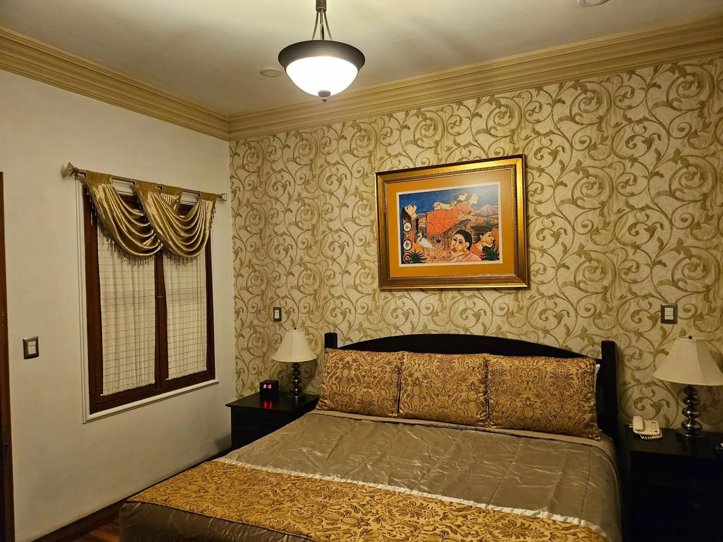 Bed in Hotel Casa Divina Oaxaca Bed in Hotel Casa Divina Oaxaca