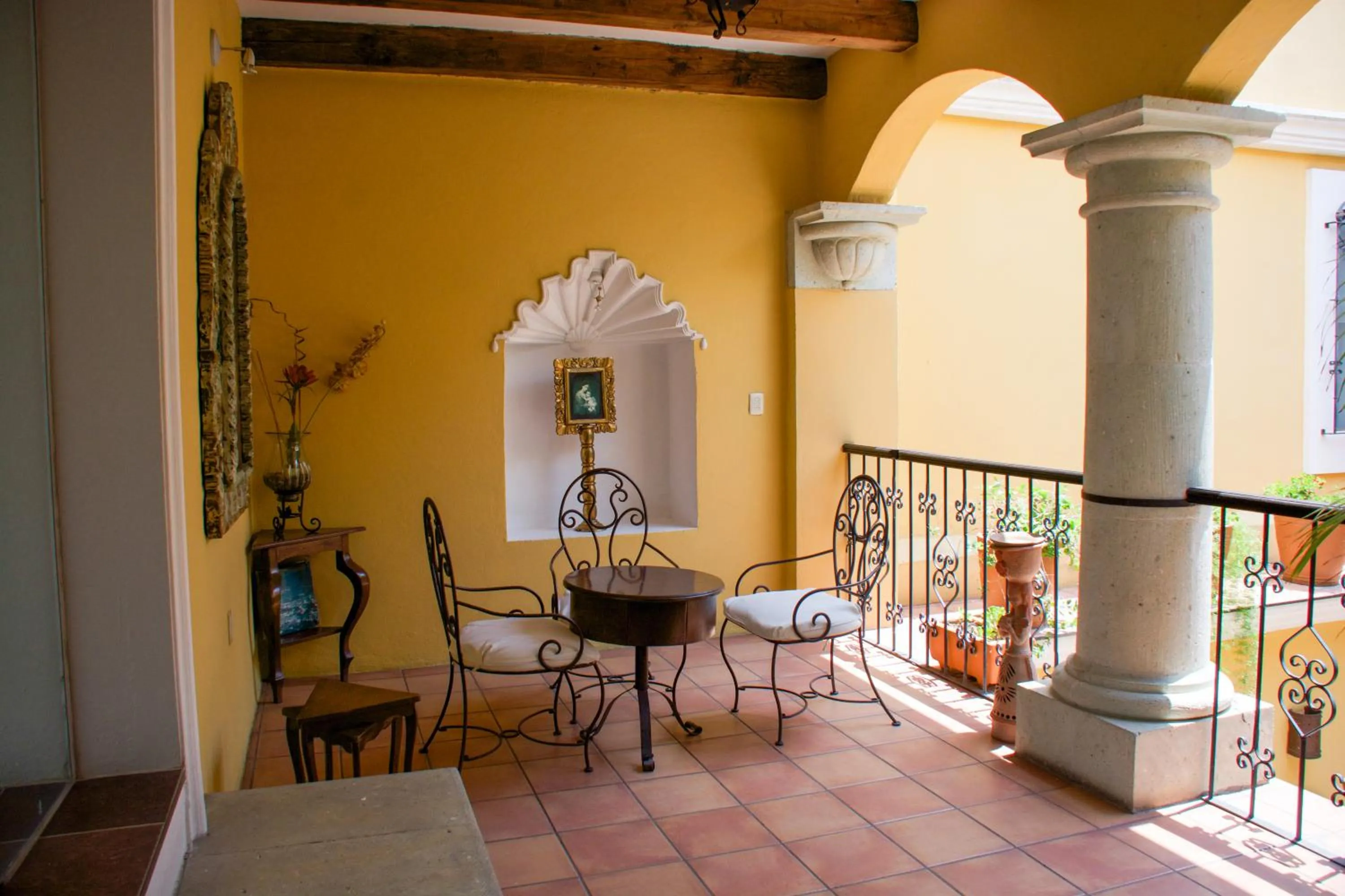 Area and facilities in Hotel Casa Divina Oaxaca
