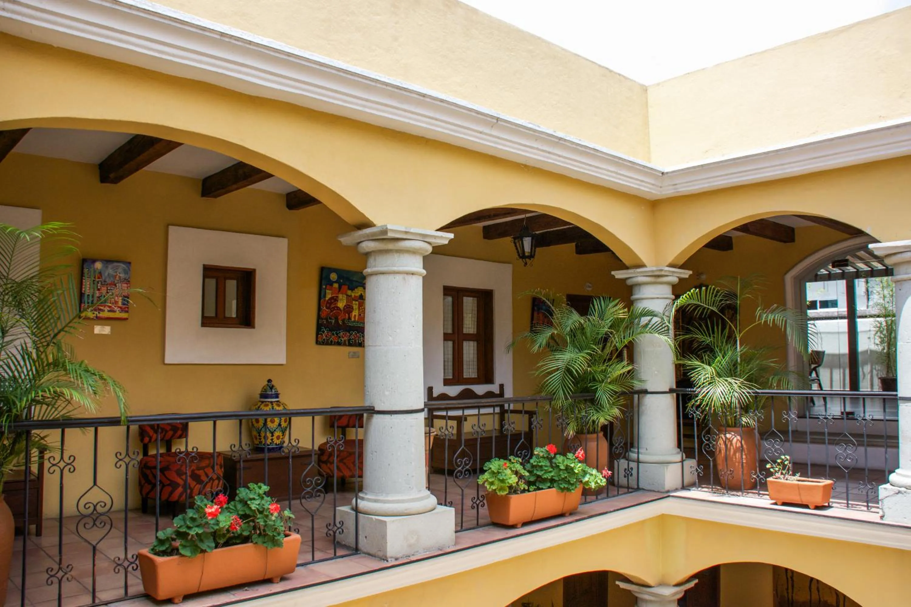 Area and facilities in Hotel Casa Divina Oaxaca