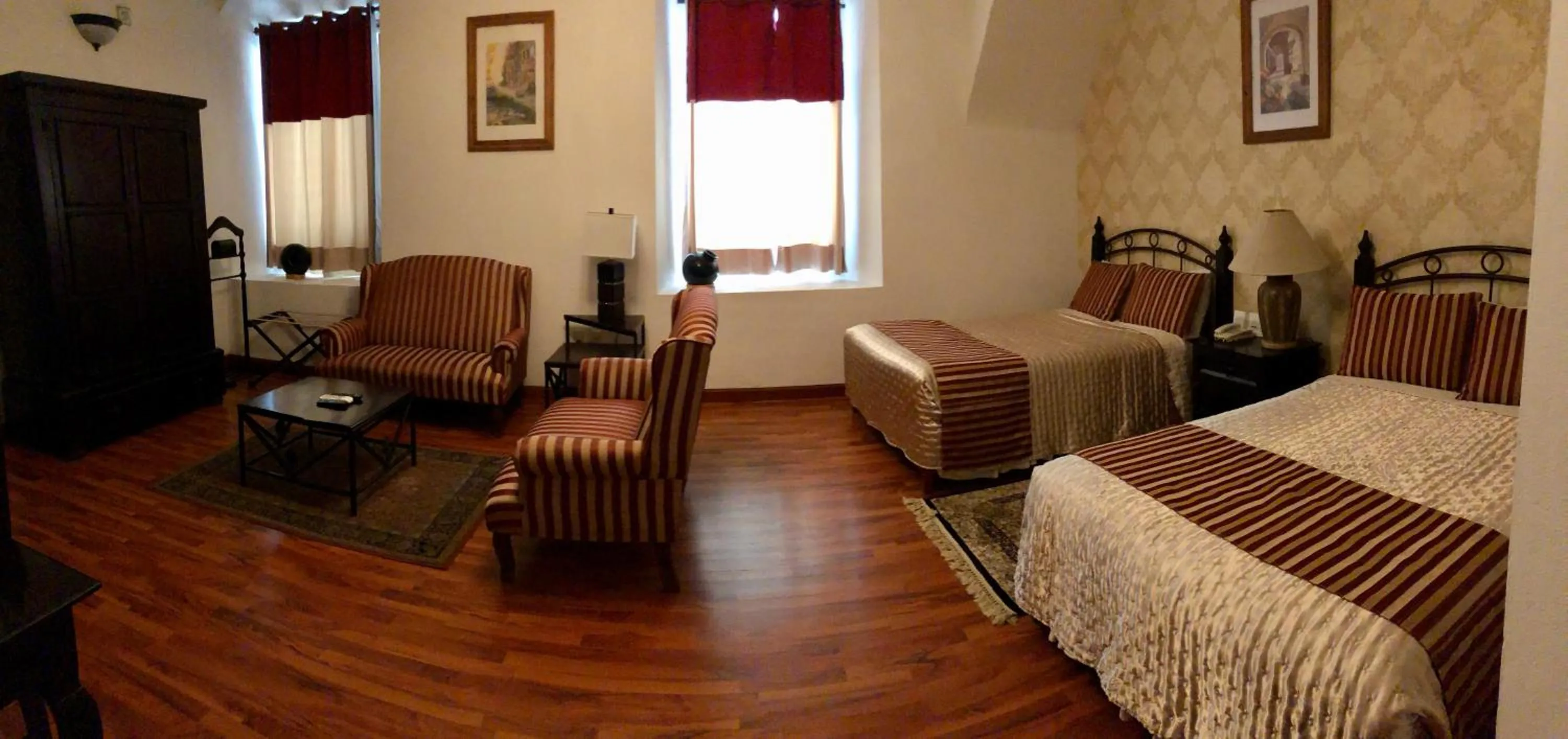 Bed in Hotel Casa Divina Oaxaca