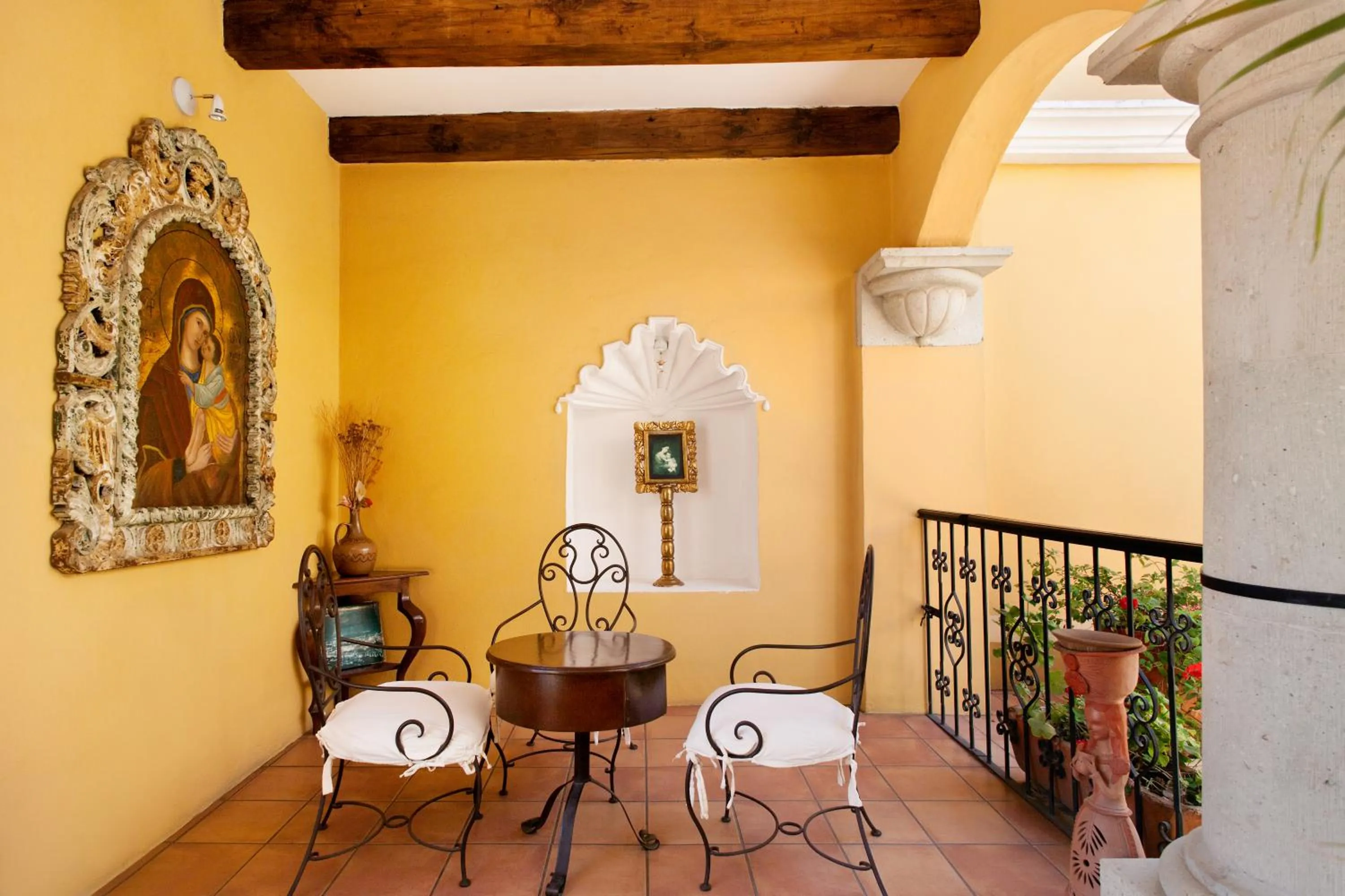 Area and facilities in Hotel Casa Divina Oaxaca