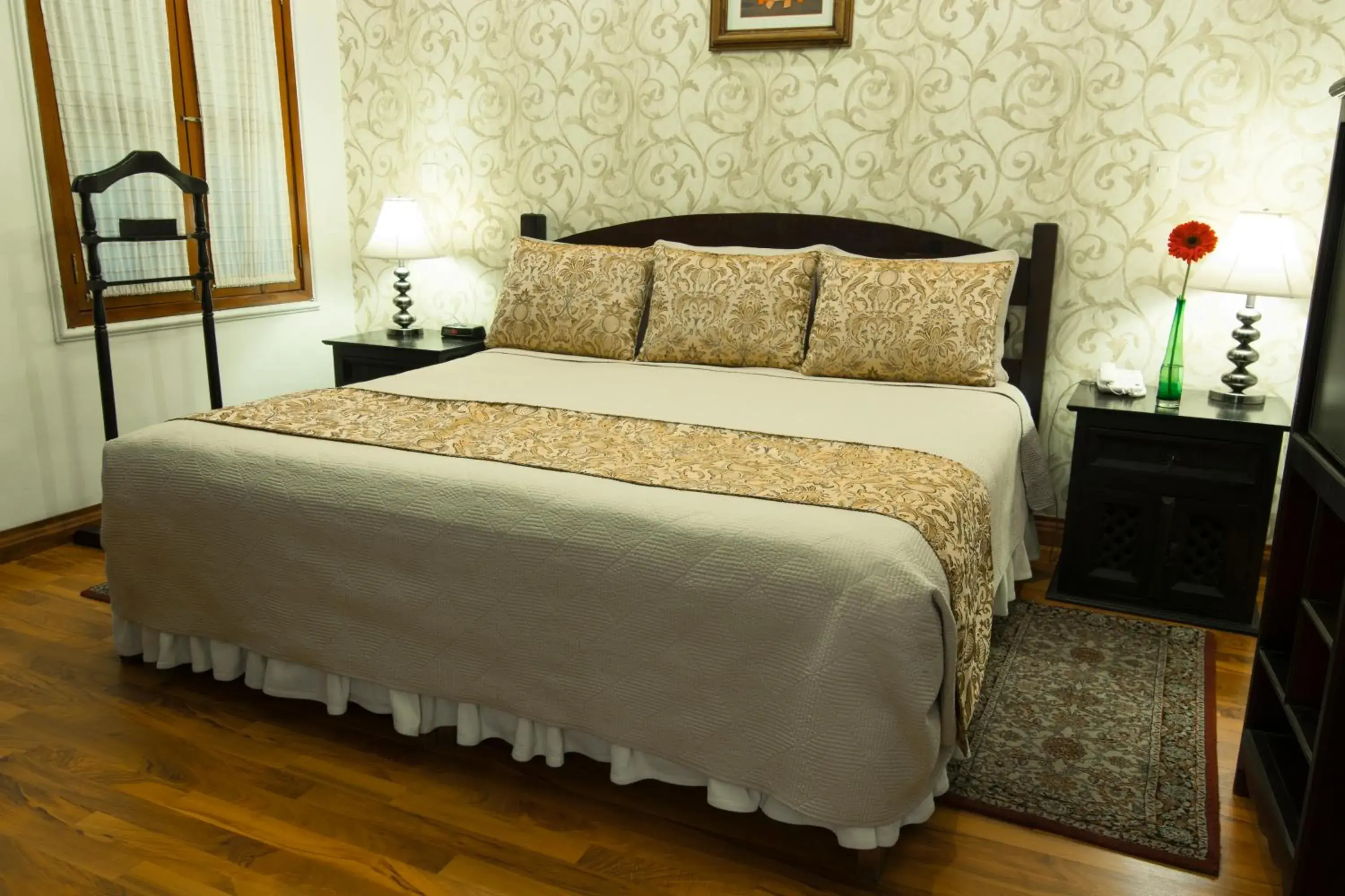 Bed in Hotel Casa Divina Oaxaca Bed in Hotel Casa Divina Oaxaca