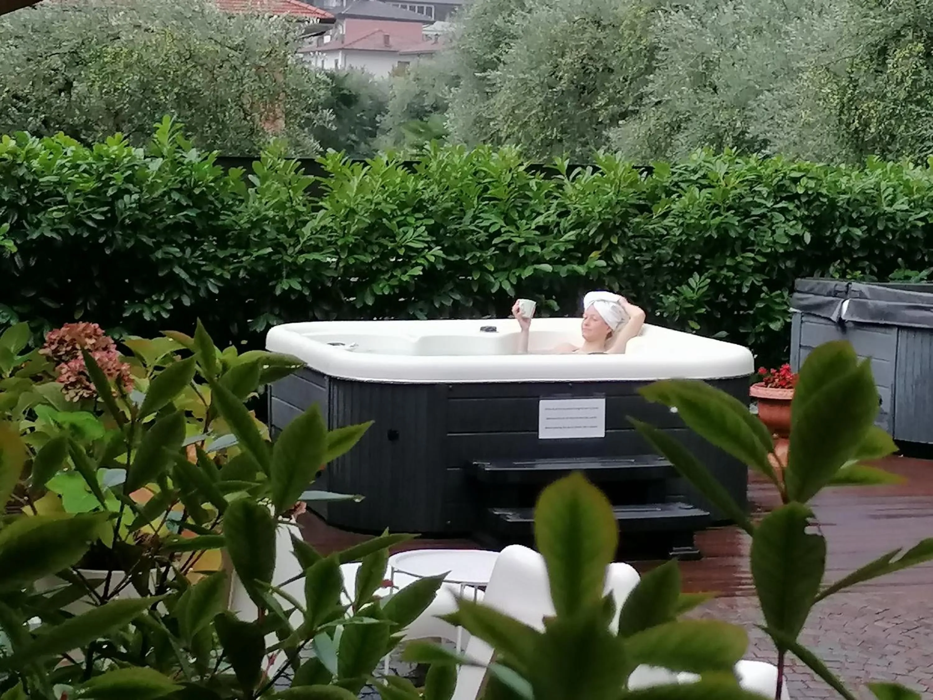 Hot Tub in Villa degli Olivi Relais