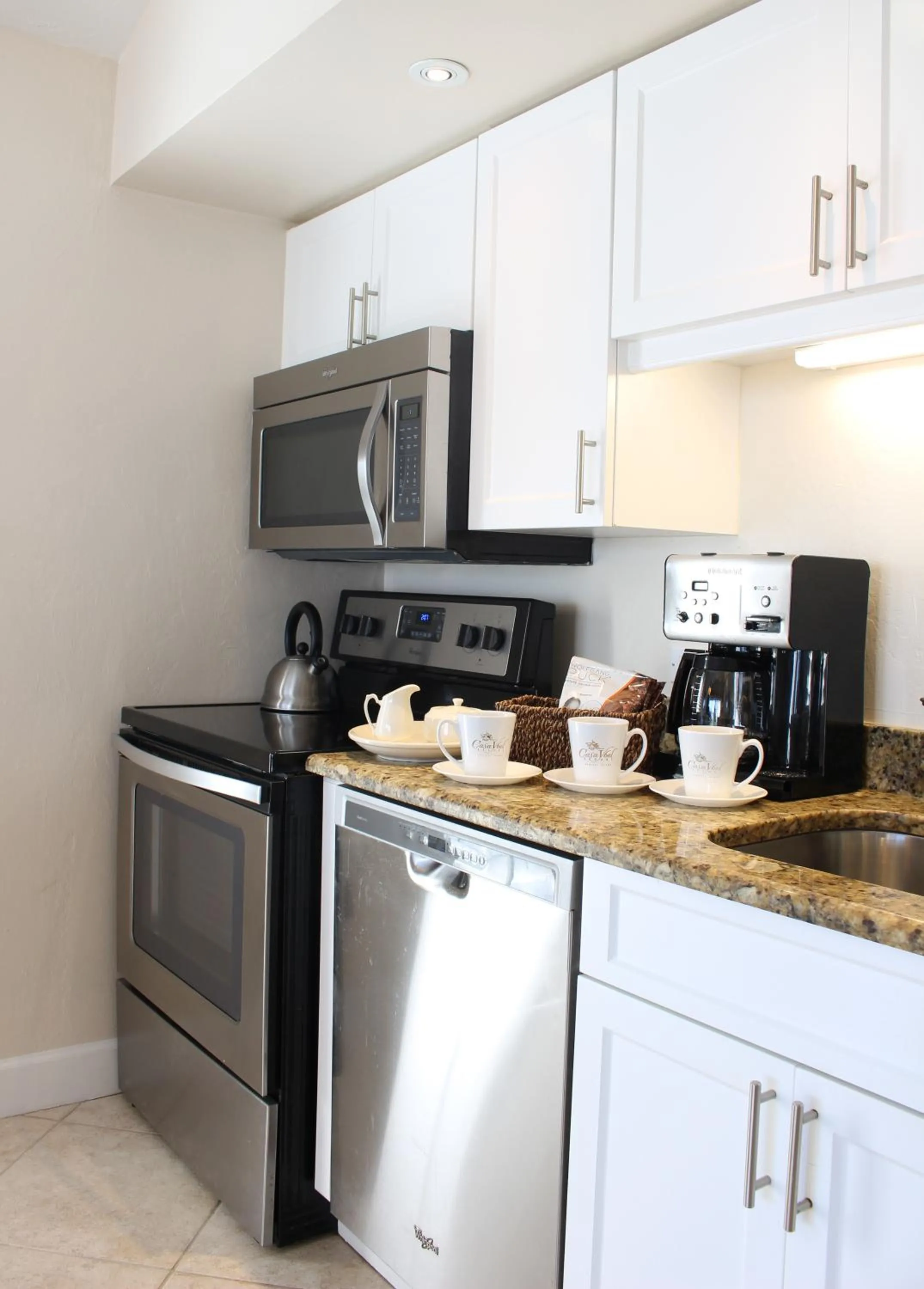 Kitchen or kitchenette in Casa Ybel Resort