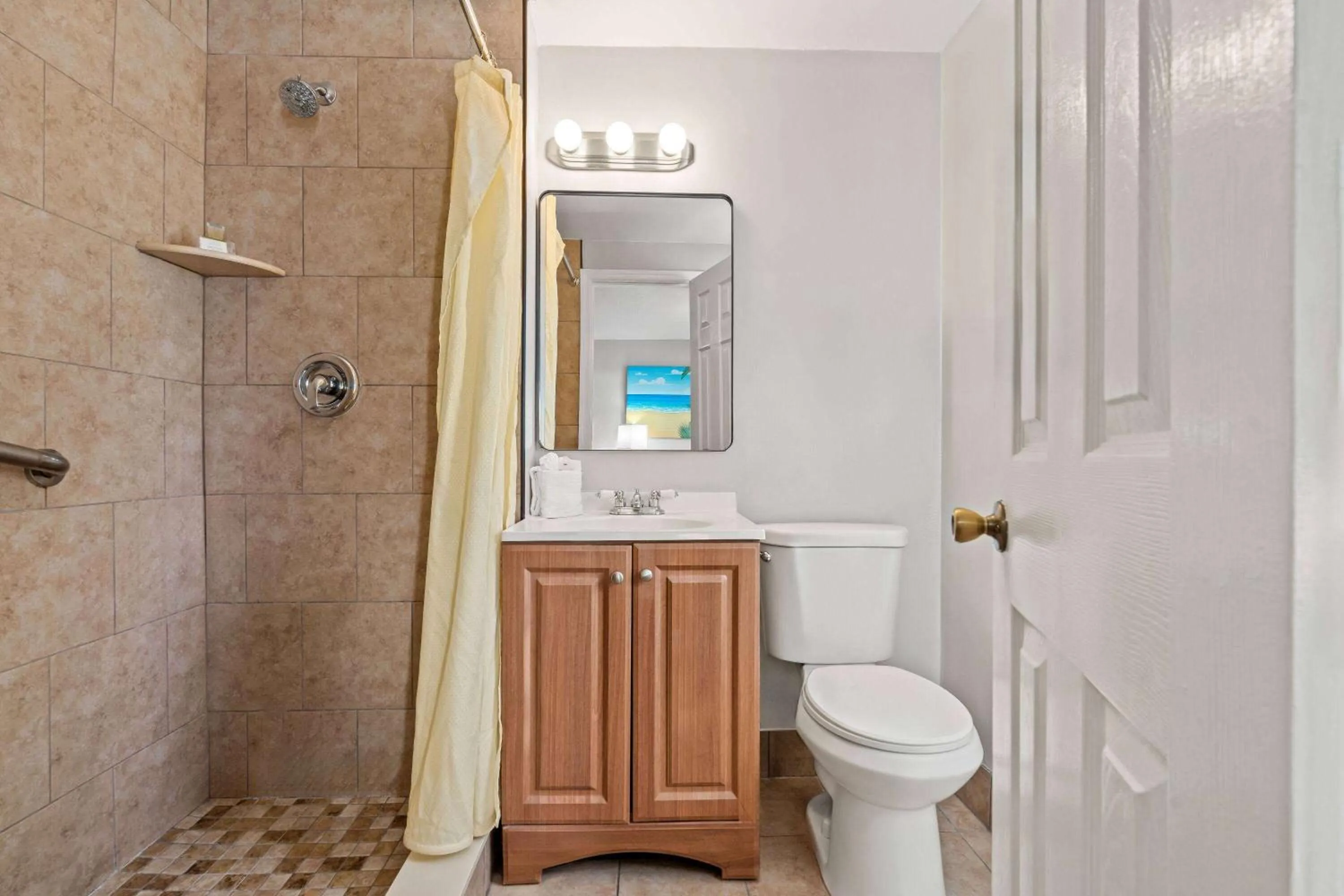 Toilet in Travelodge by Wyndham Hotel & Cottages St Augustine - Historic