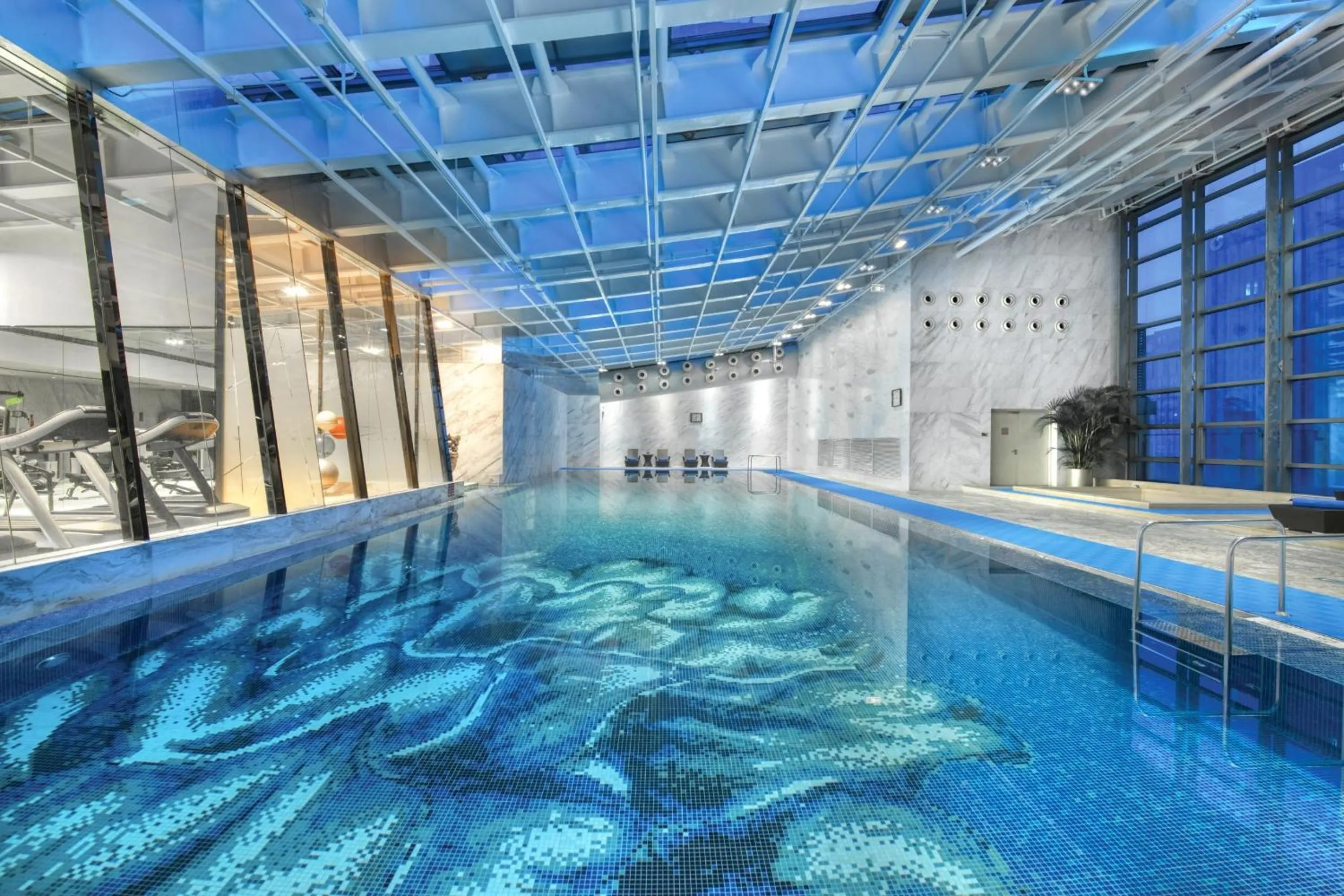 Swimming pool in Crowne Plaza Beijing Chaoyang U-Town by IHG - within 30 minutes to Forbidden City by metro