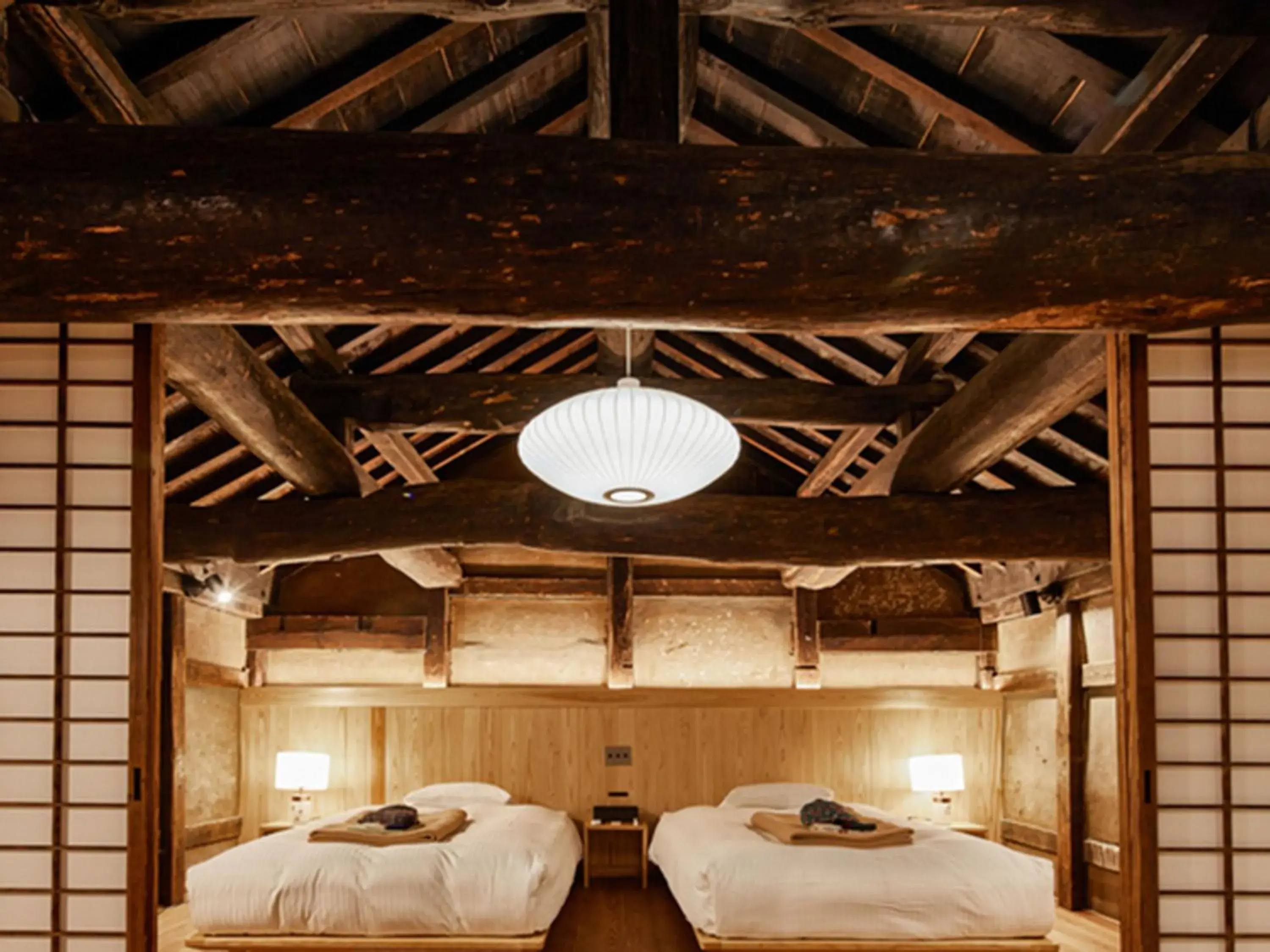 Deluxe Twin Room - single occupancy in NIPPONIA Sawara Merchant Town Hotel Deluxe Twin Room - single occupancy in NIPPONIA Sawara Merchant Town Hotel