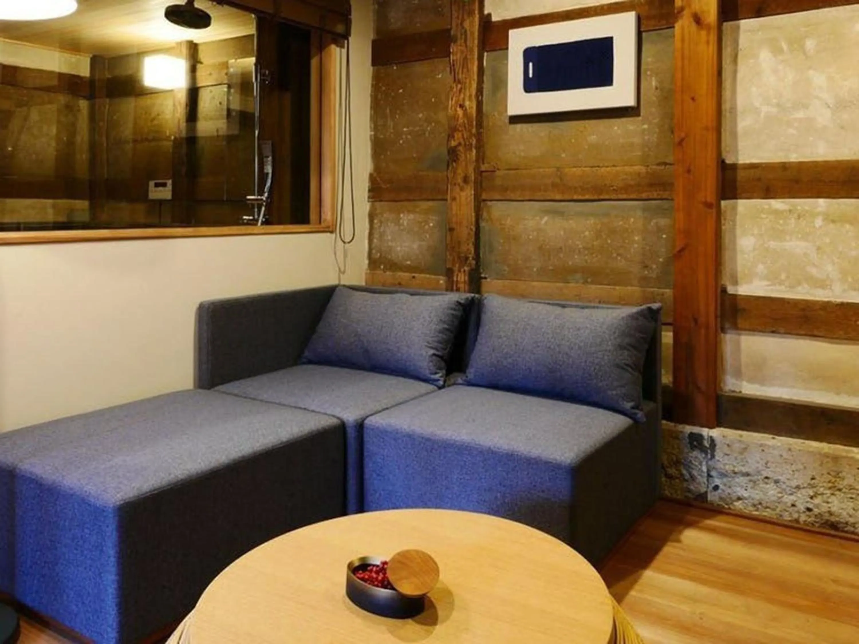 Living room in NIPPONIA Sawara Merchant Town Hotel