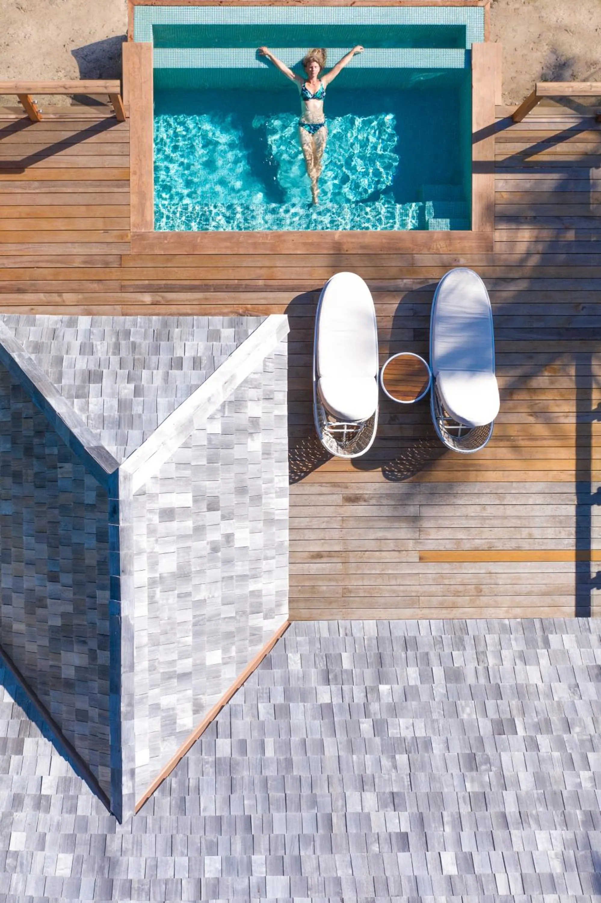 Swimming pool in Conrad Bora Bora Nui