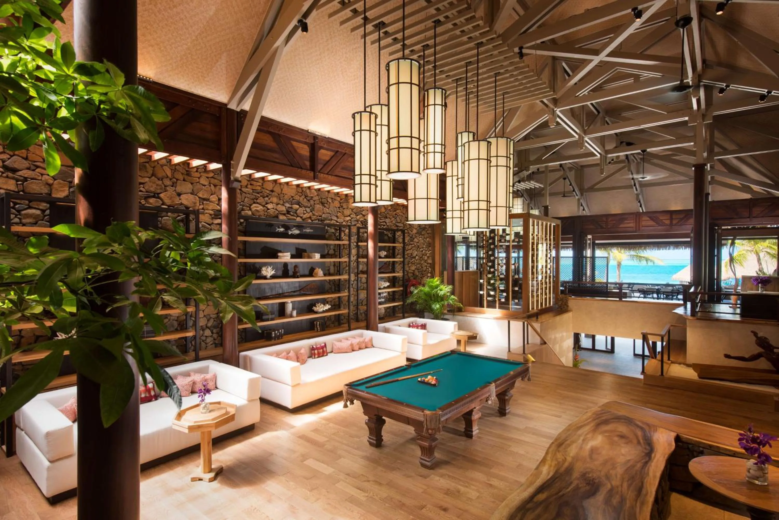 Lobby or reception in Conrad Bora Bora Nui