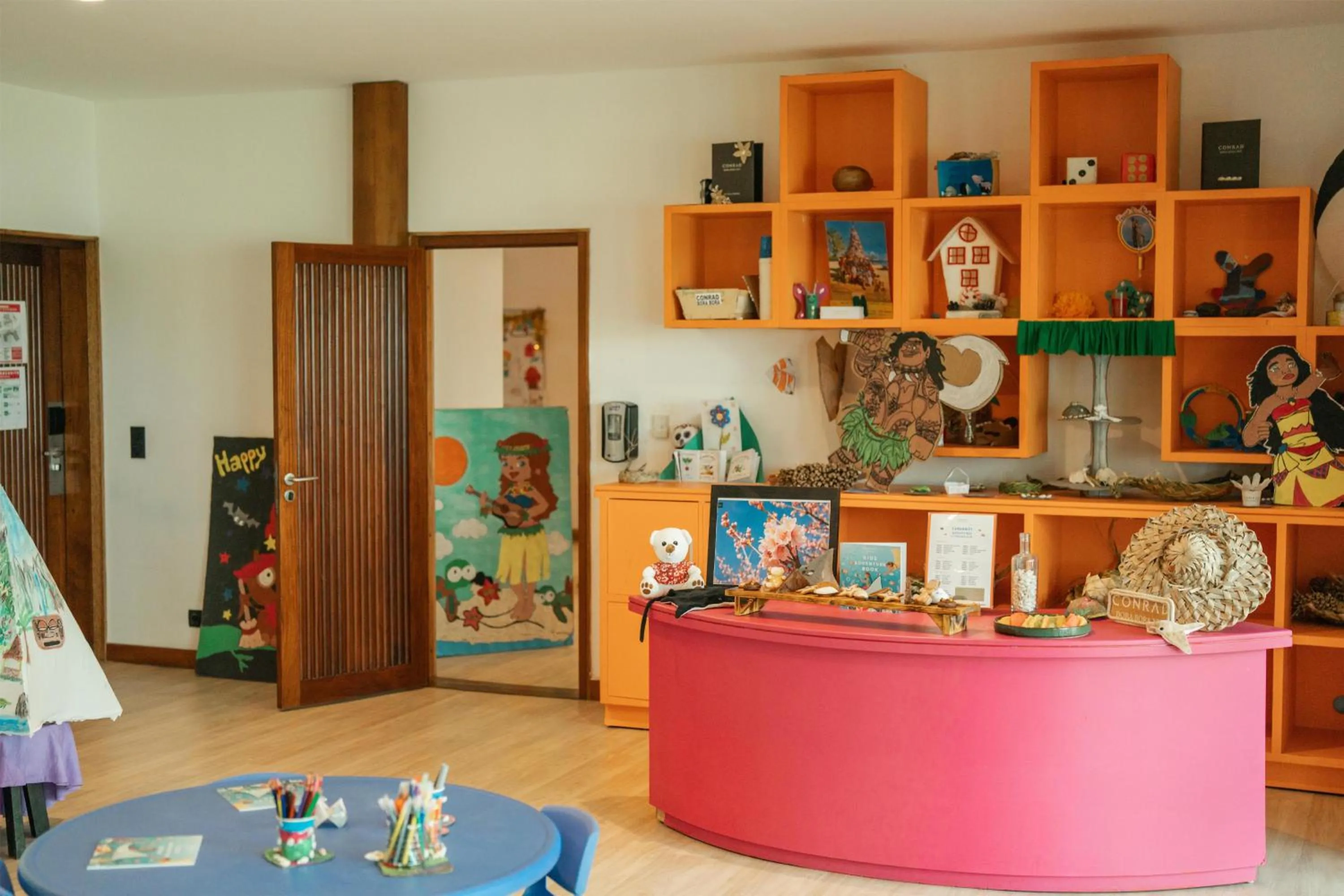 Kids's club in Conrad Bora Bora Nui
