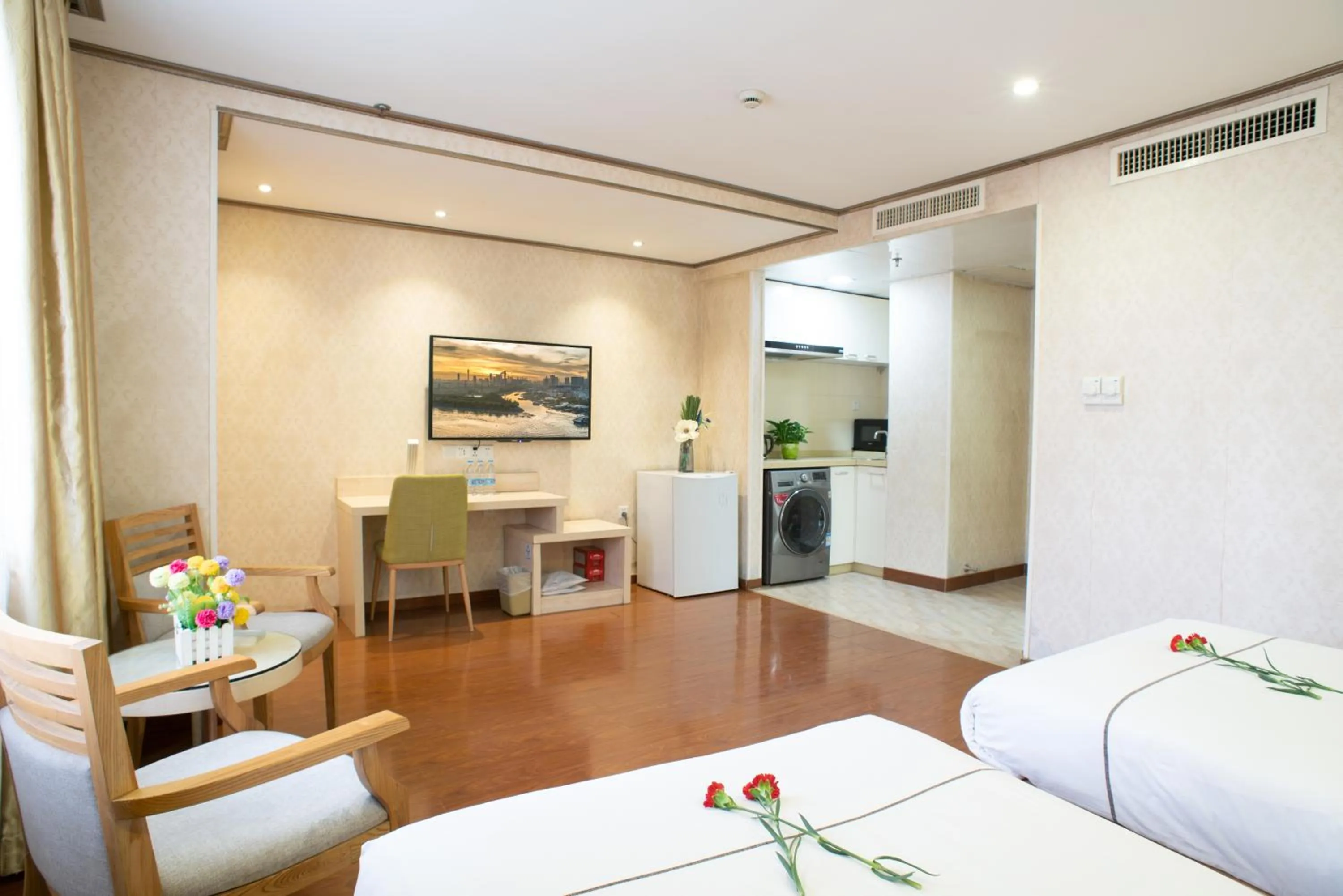 Photo of the whole room in Guangzhou Xin Yue Xin Hotel