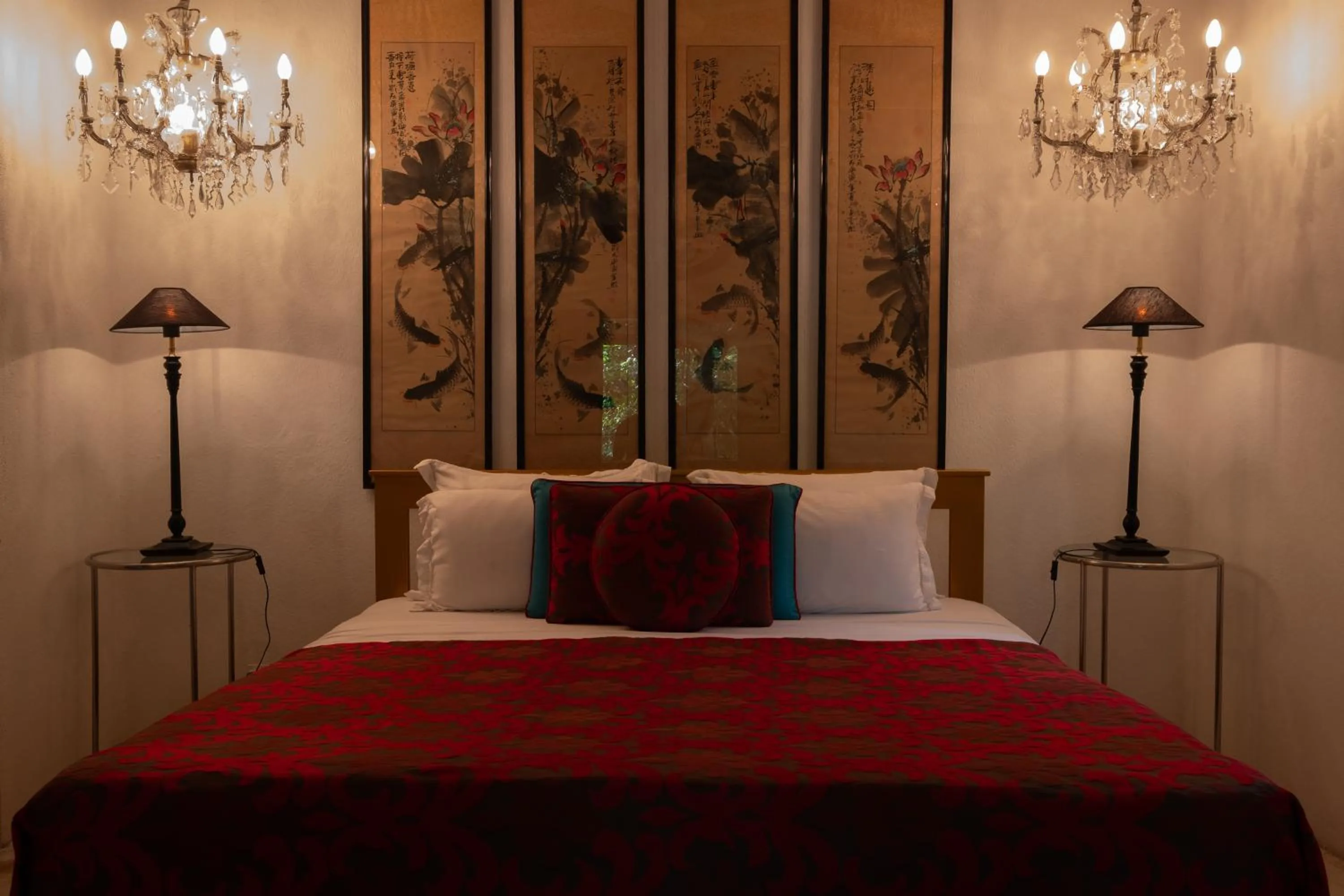 Bed in Casa Heliconia