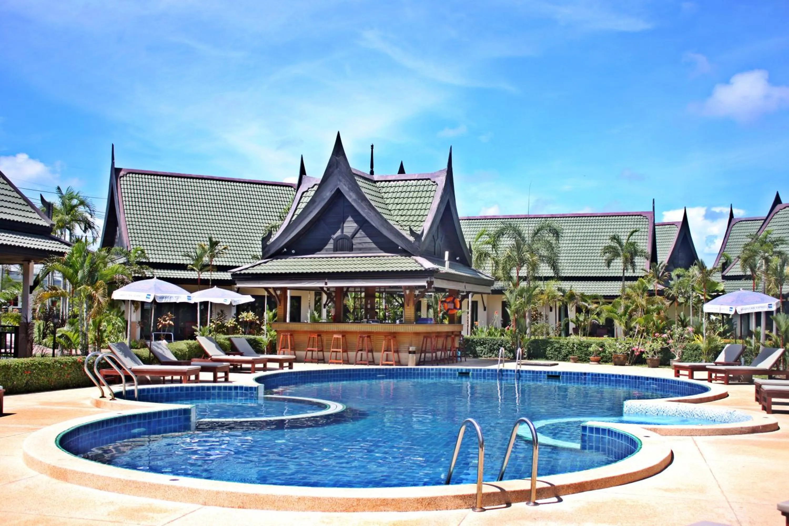 Pool view in Airport Resort Phuket