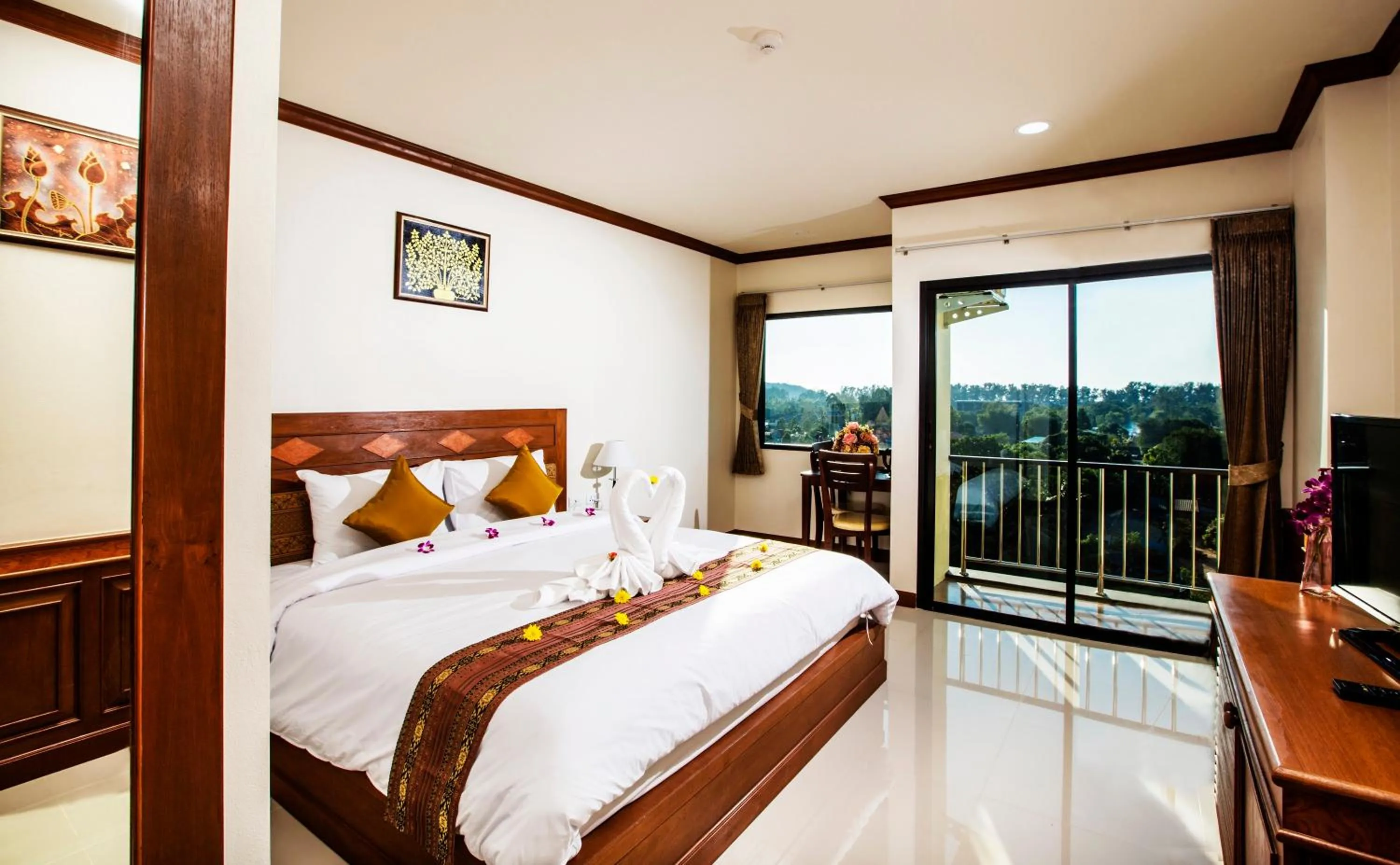 Bedroom, Bed in Airport Resort Phuket