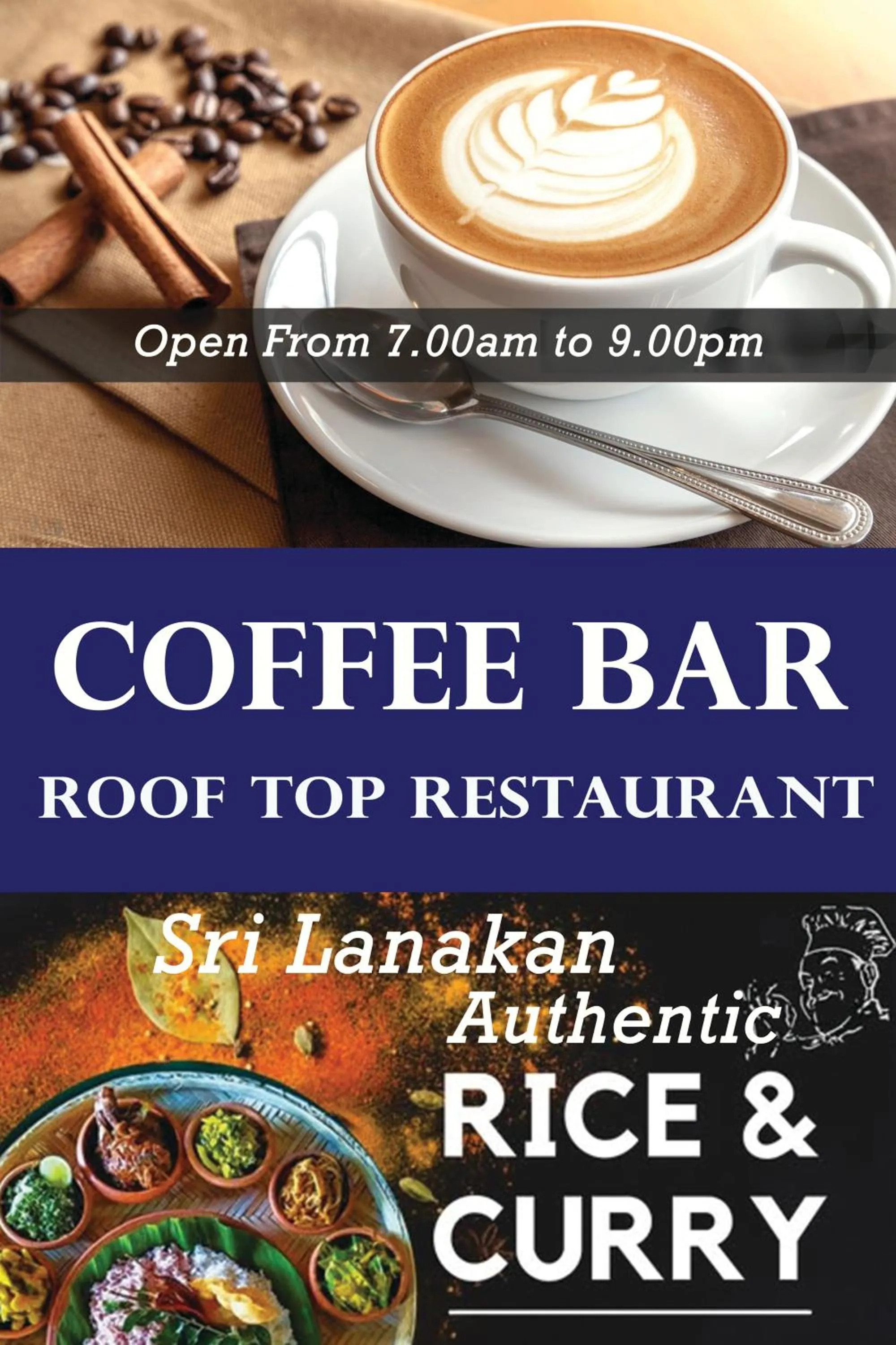 Restaurant/places to eat in Temple Tree