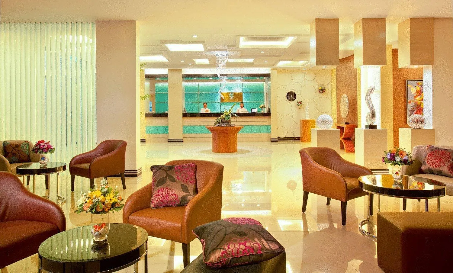 Lobby or reception in Jinhold Apartment Hotel