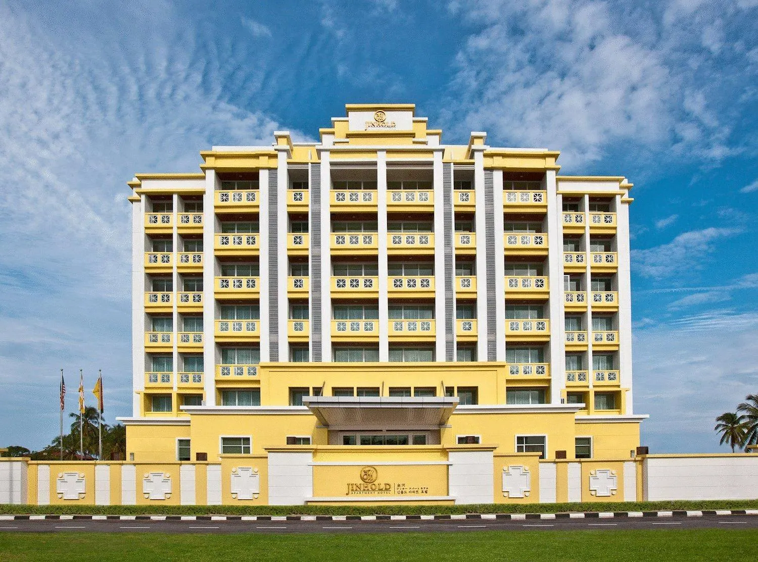 Property building in Jinhold Apartment Hotel