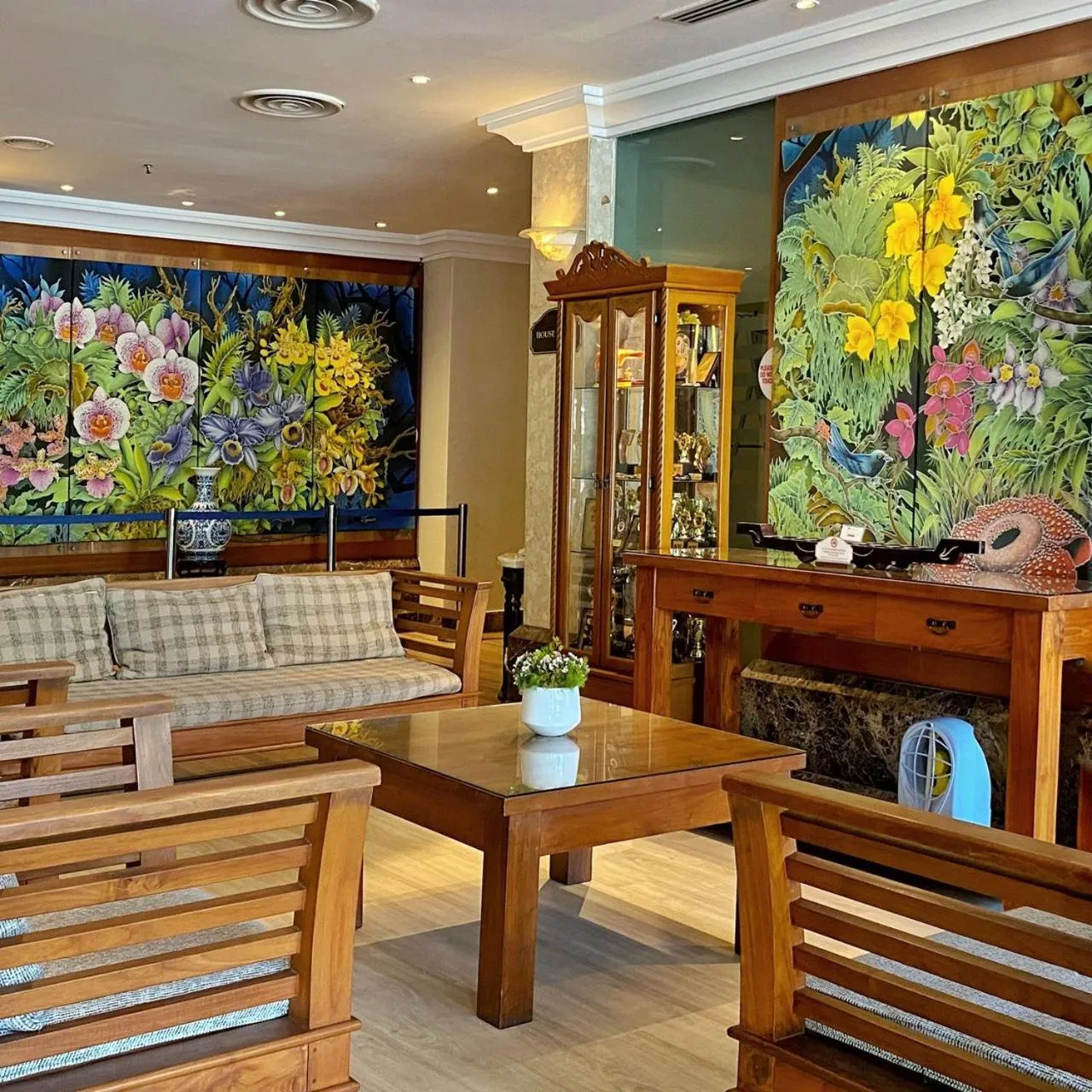 Lobby or reception in Hotel Maluri