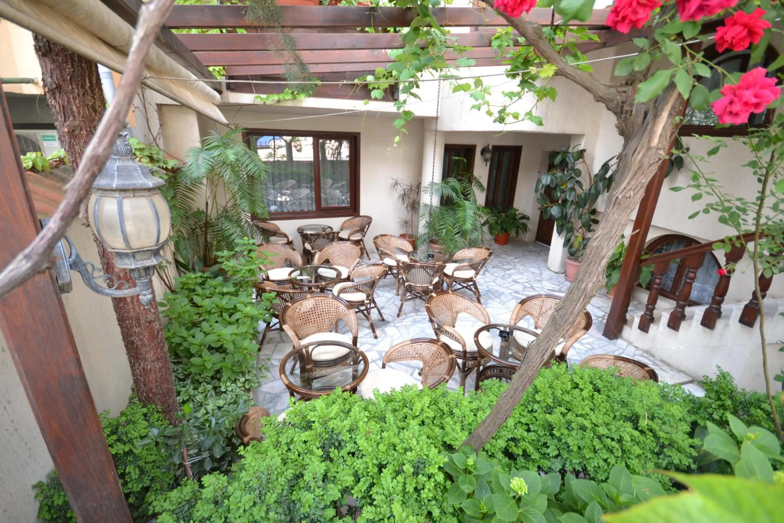 Garden in More Family Hotel