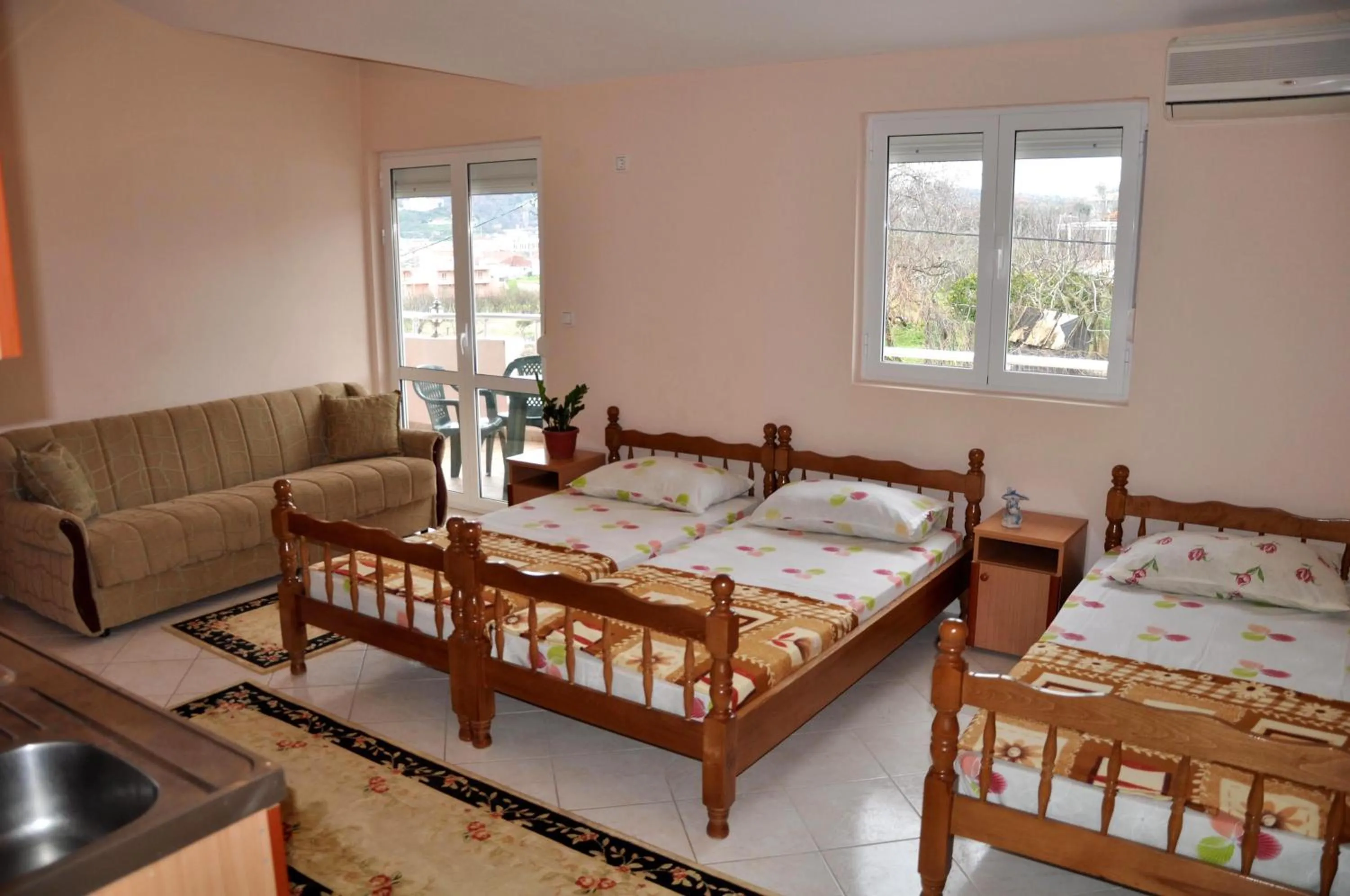 Bed in Apartments Perezaj